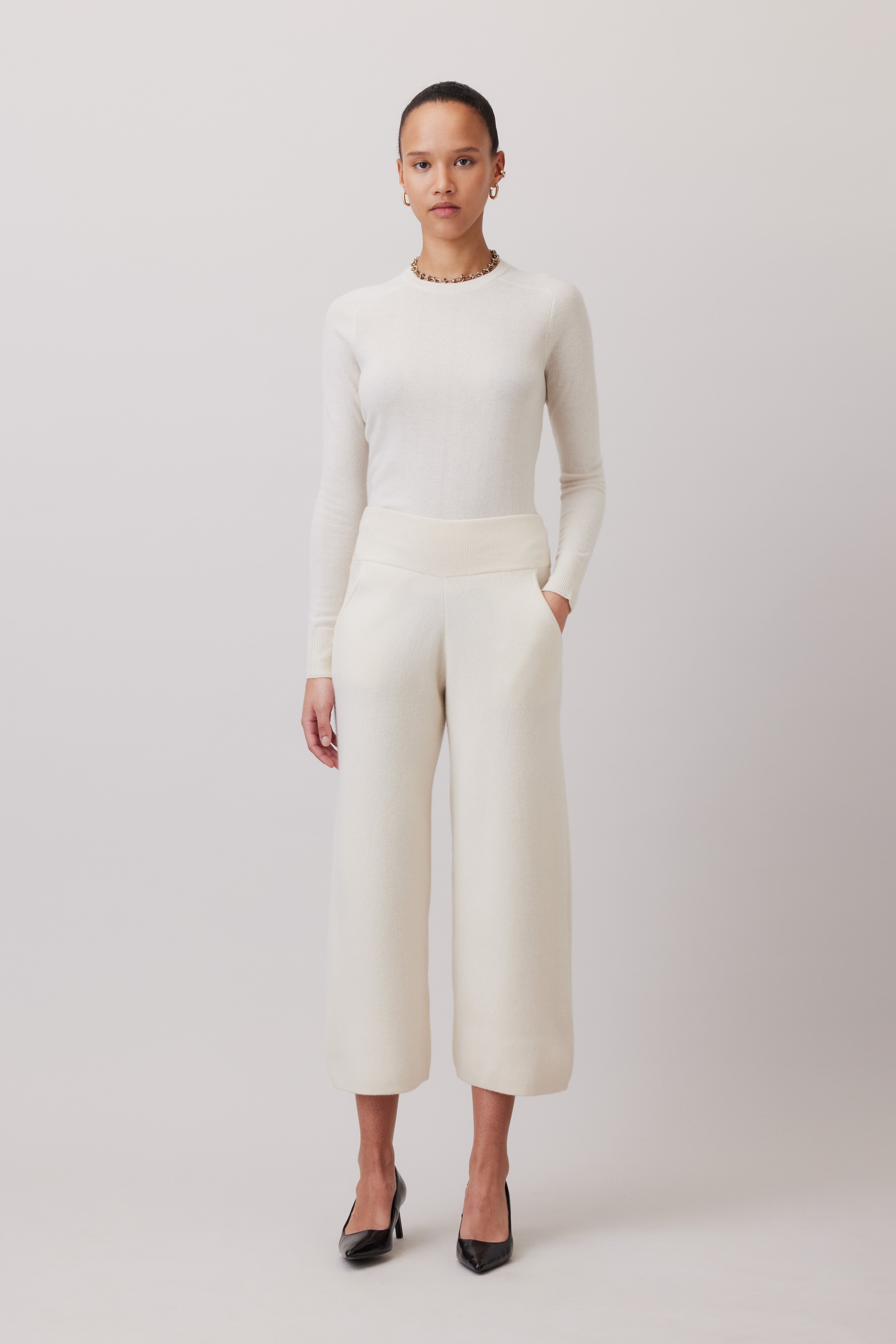 Cashmere Knit Pants