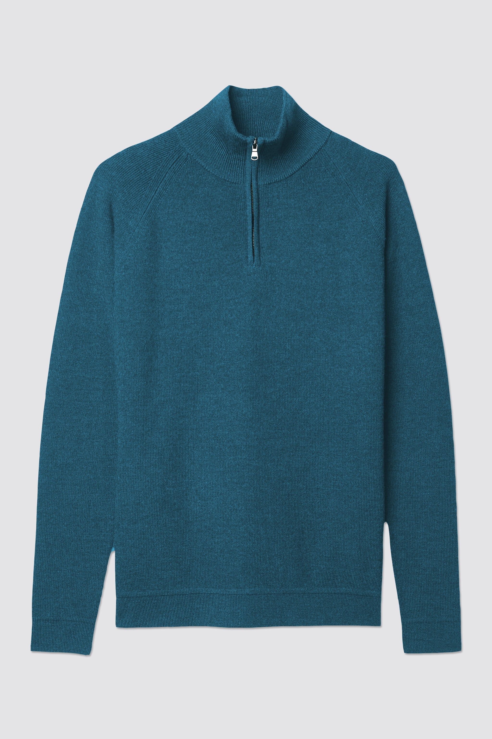 Extra Fine Merino Wool Troyer Sweater