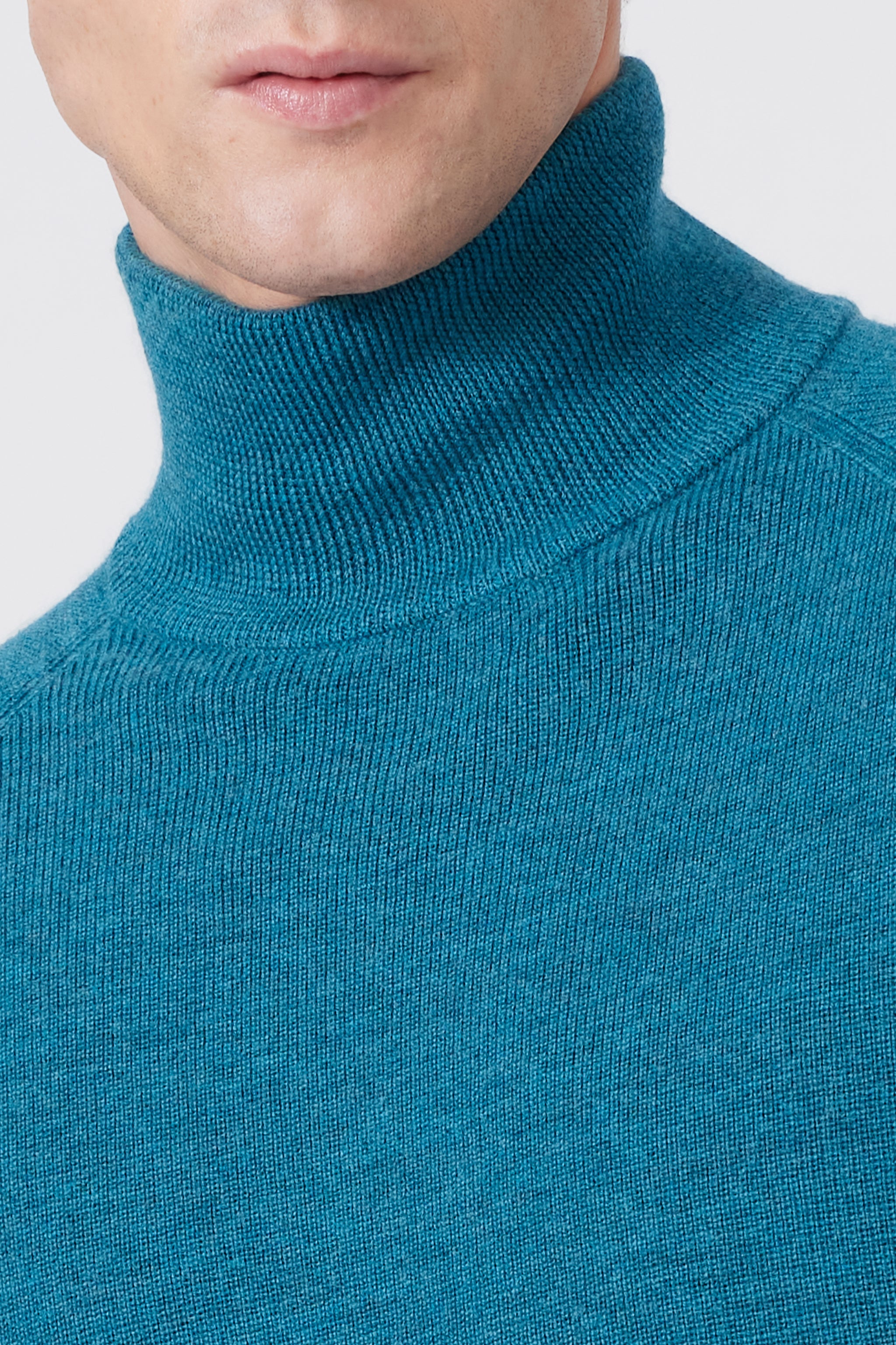 Extra Fine Merino Wool Stehkragen Pullover