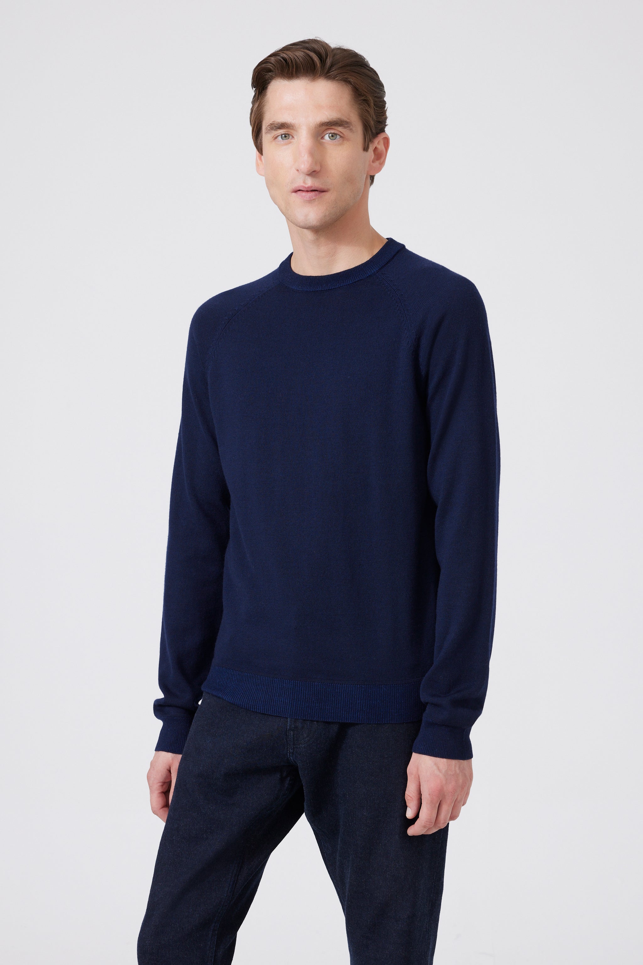 Extra Fine Merino Wool Mix Pullover