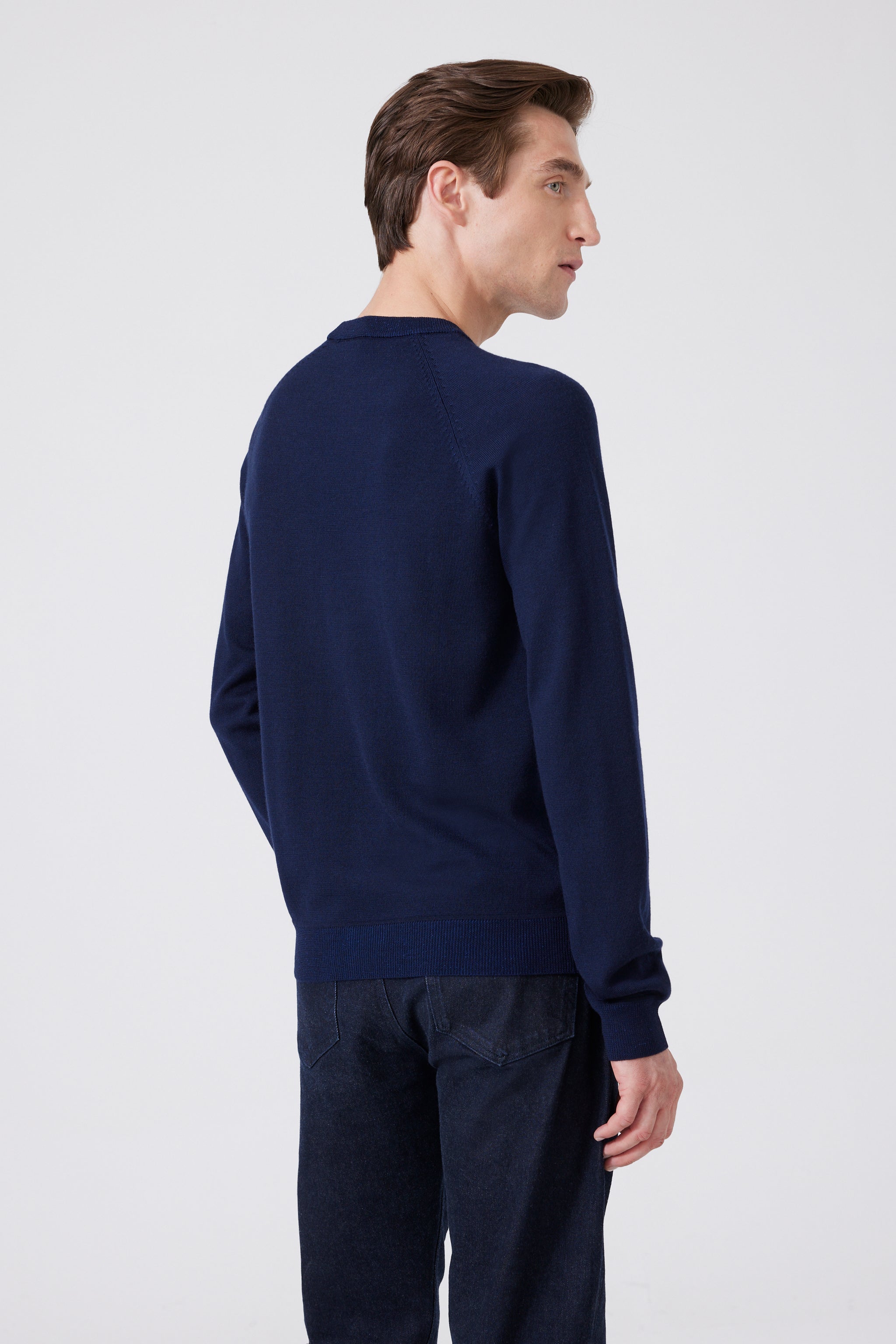 Extra Fine Merino Wool Mix Sweater