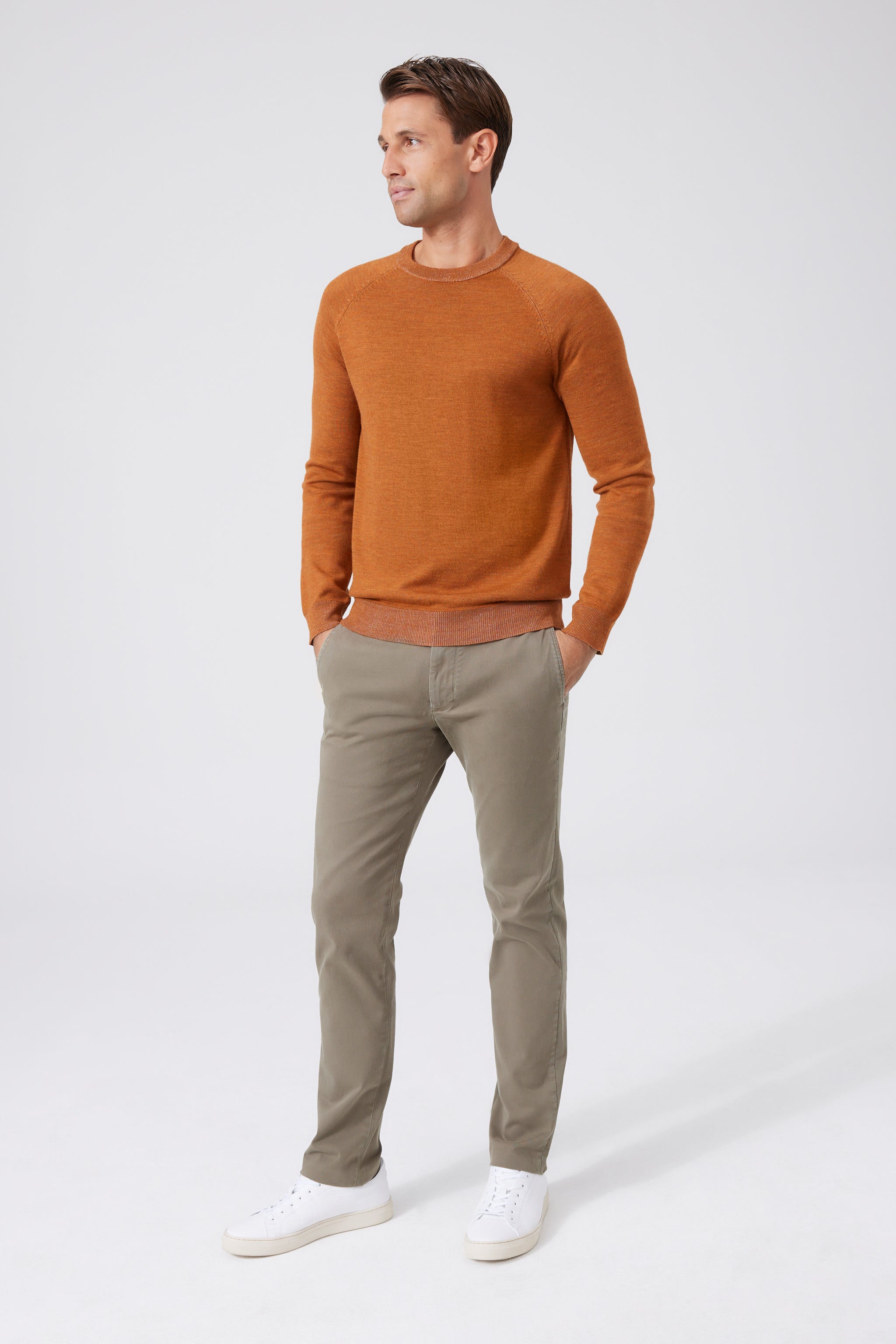 Extra Fine Merino Wool Mix Pullover