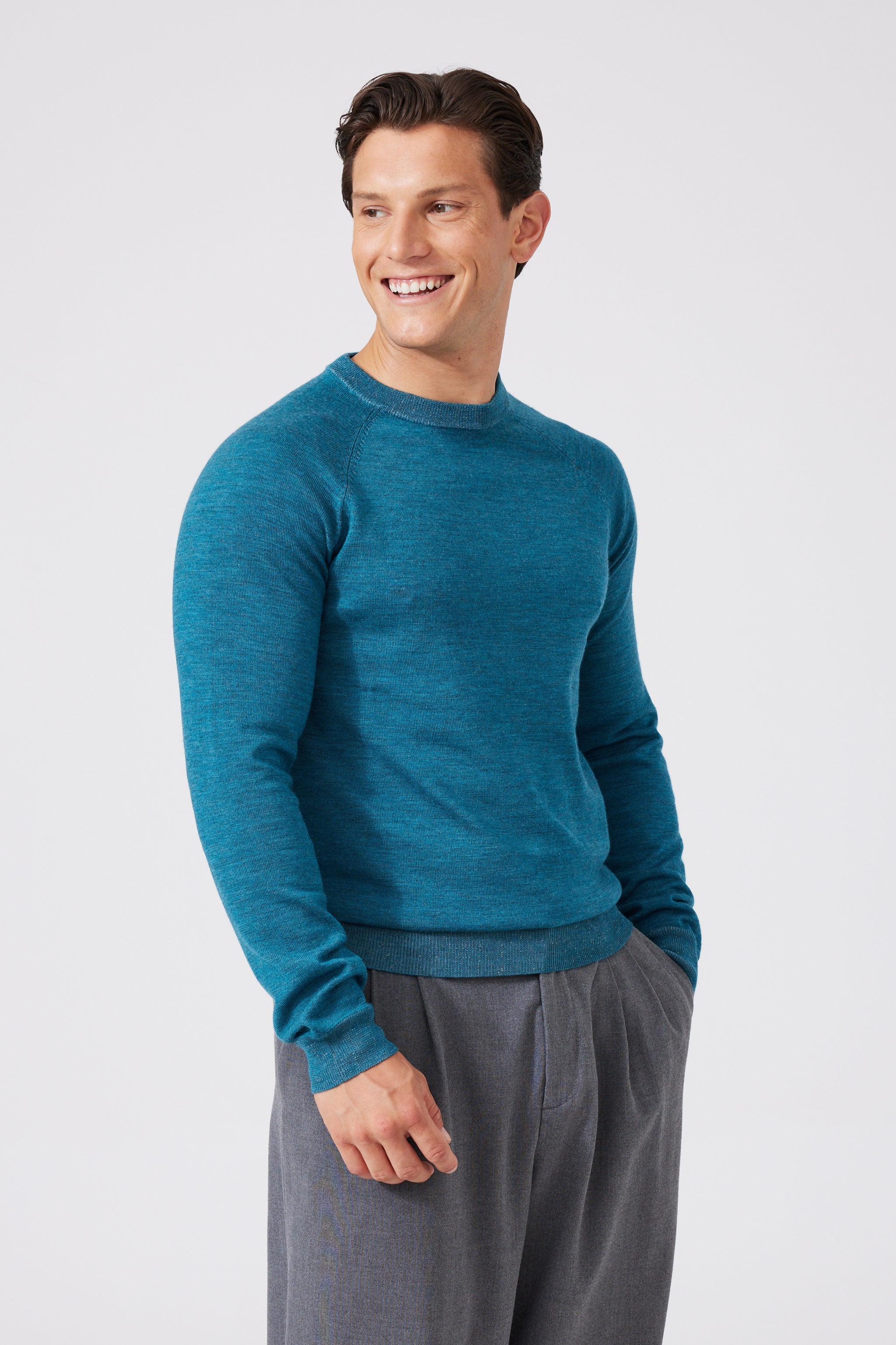 Extra Fine Merino Wool Mix Sweater