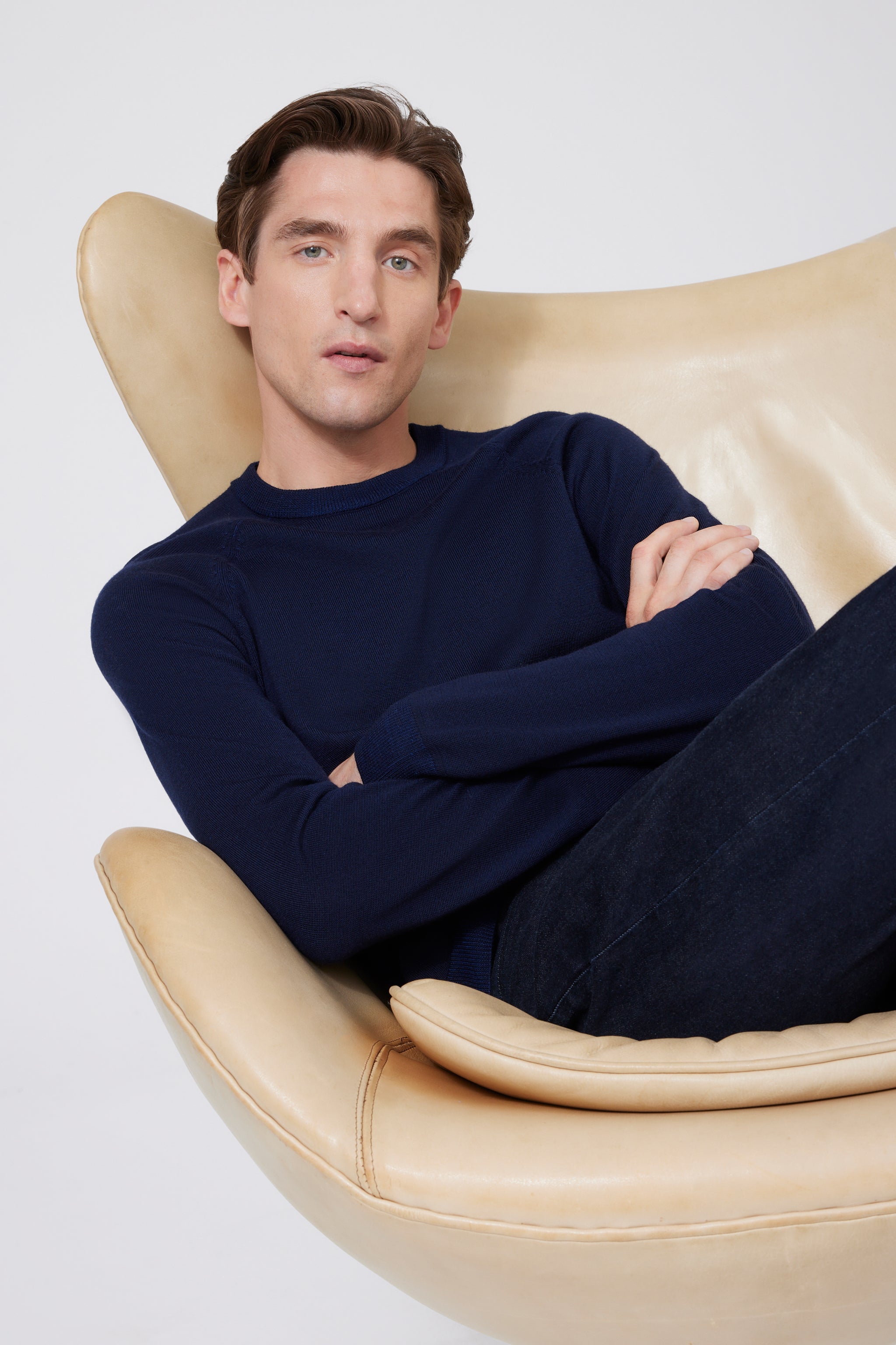 Extra Fine Merino Wool Mix Pullover