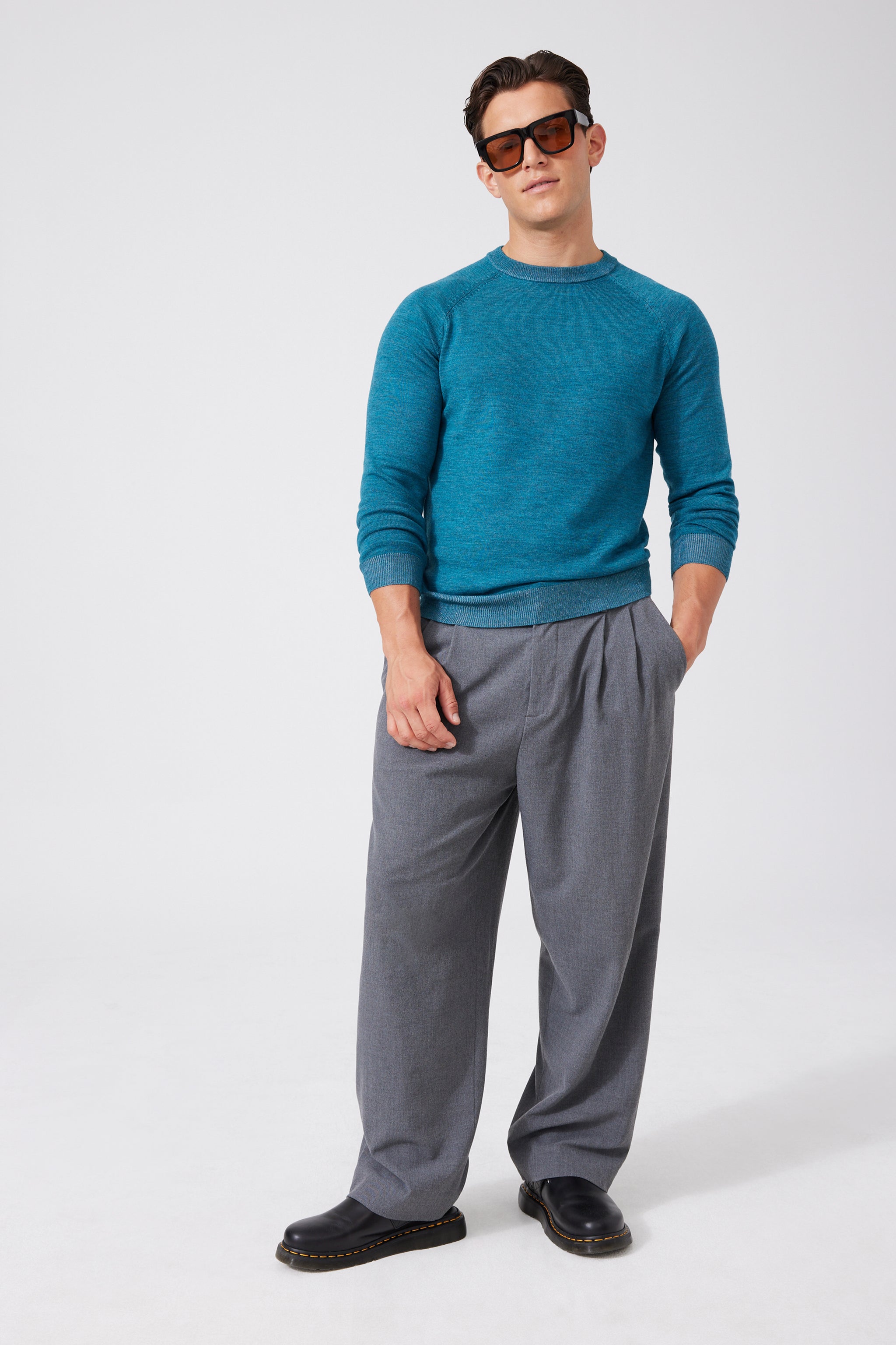 Extra Fine Merino Wool Mix Pullover