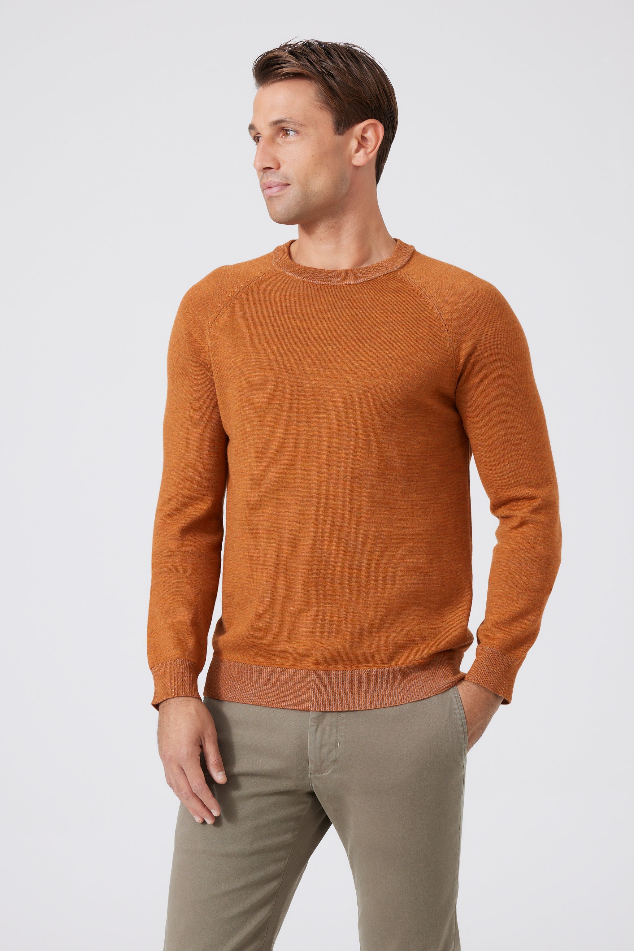 Extra Fine Merino Wool Mix Sweater