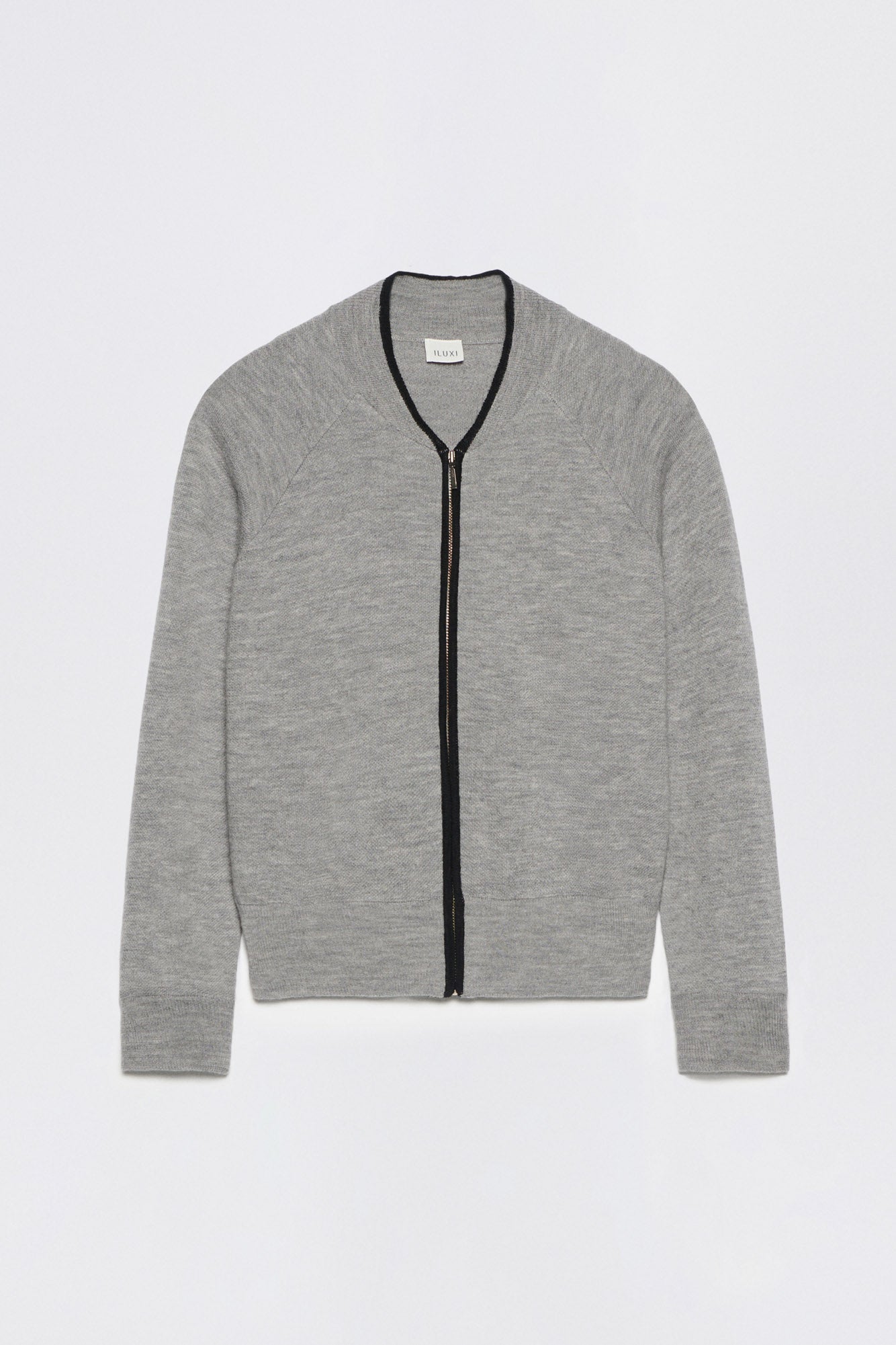 Extra Fine Merino Wool Bomber Jacket 