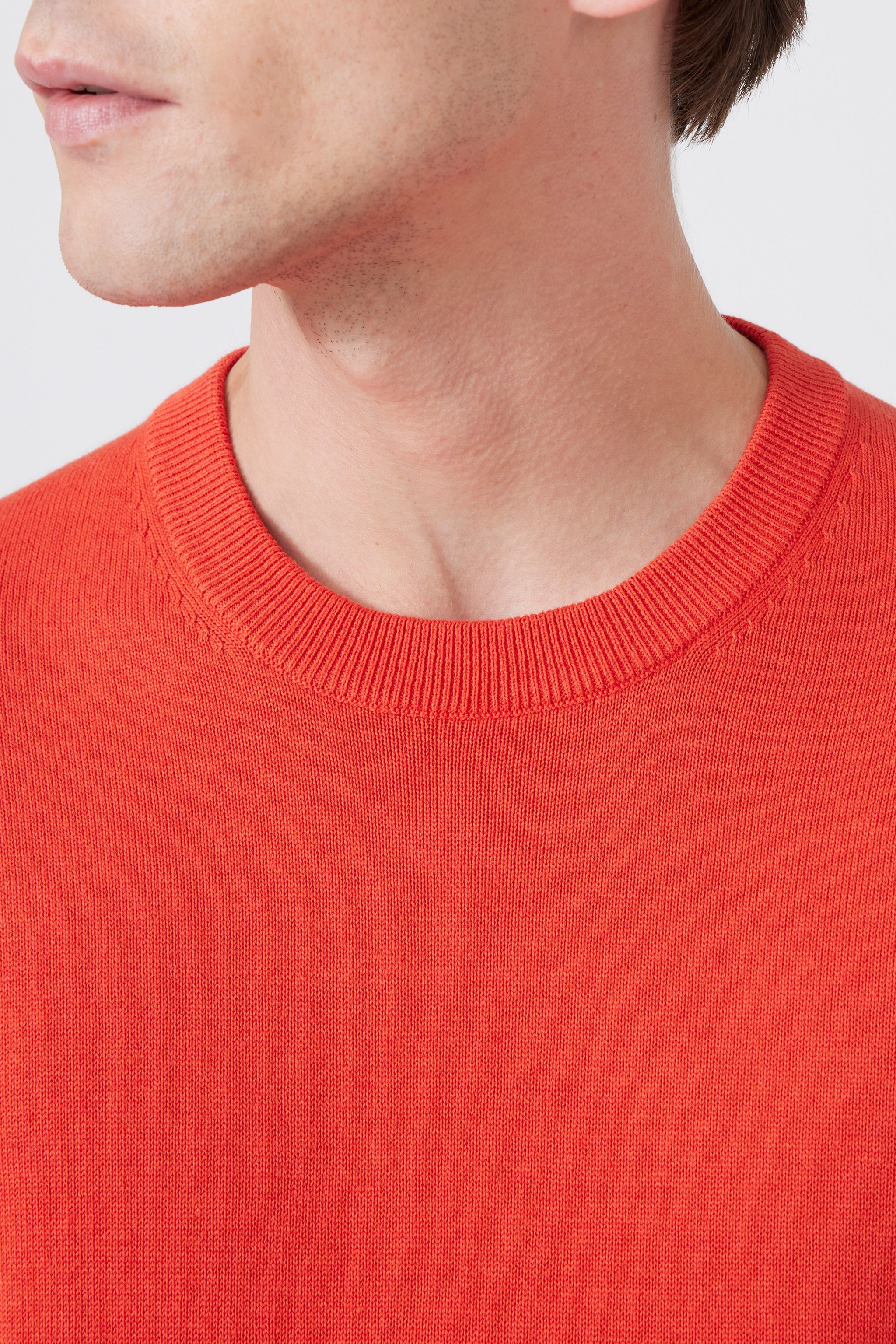 Pima Cotton-Cashmere Sweater