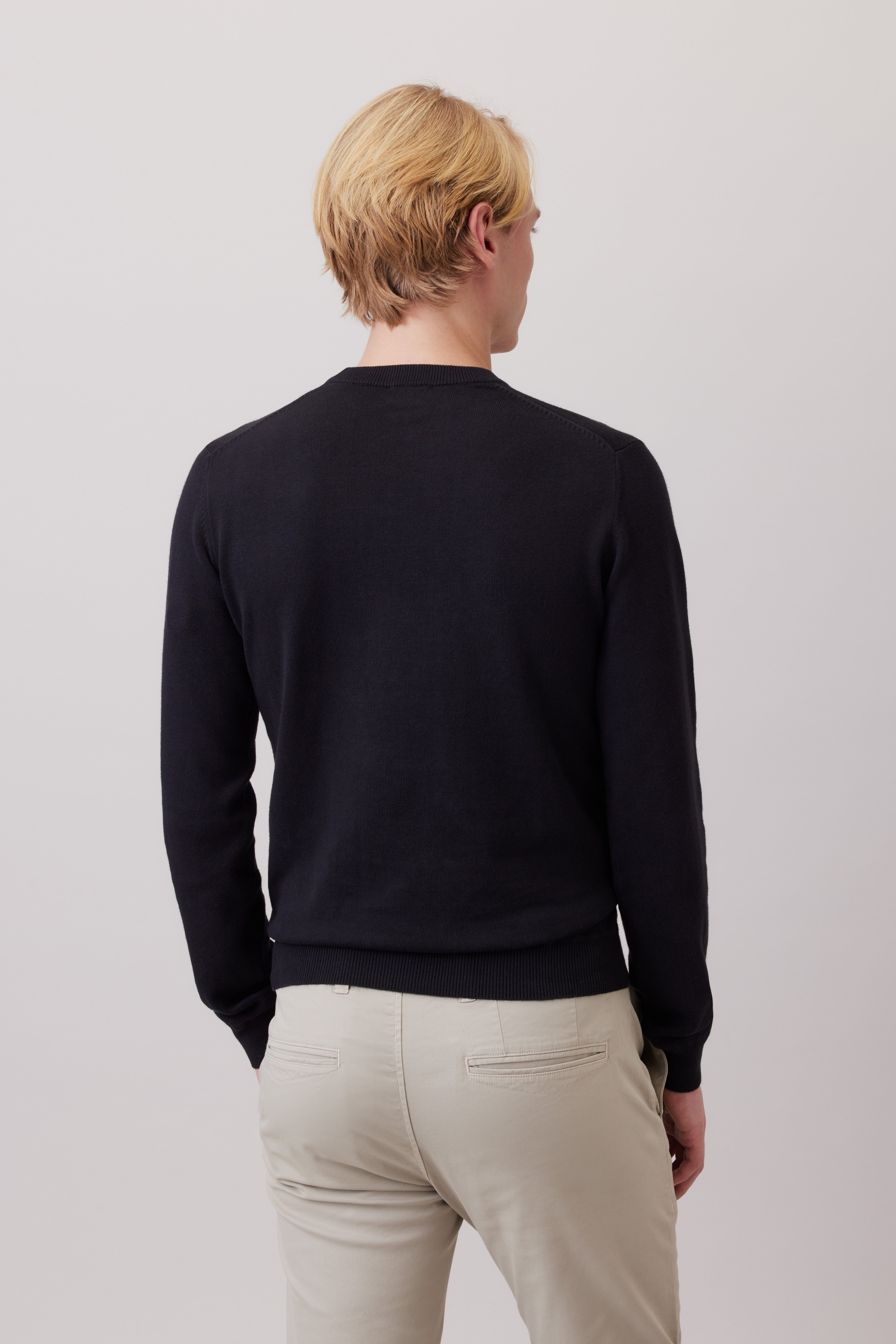 Pima Cotton-Cashmere Sweater