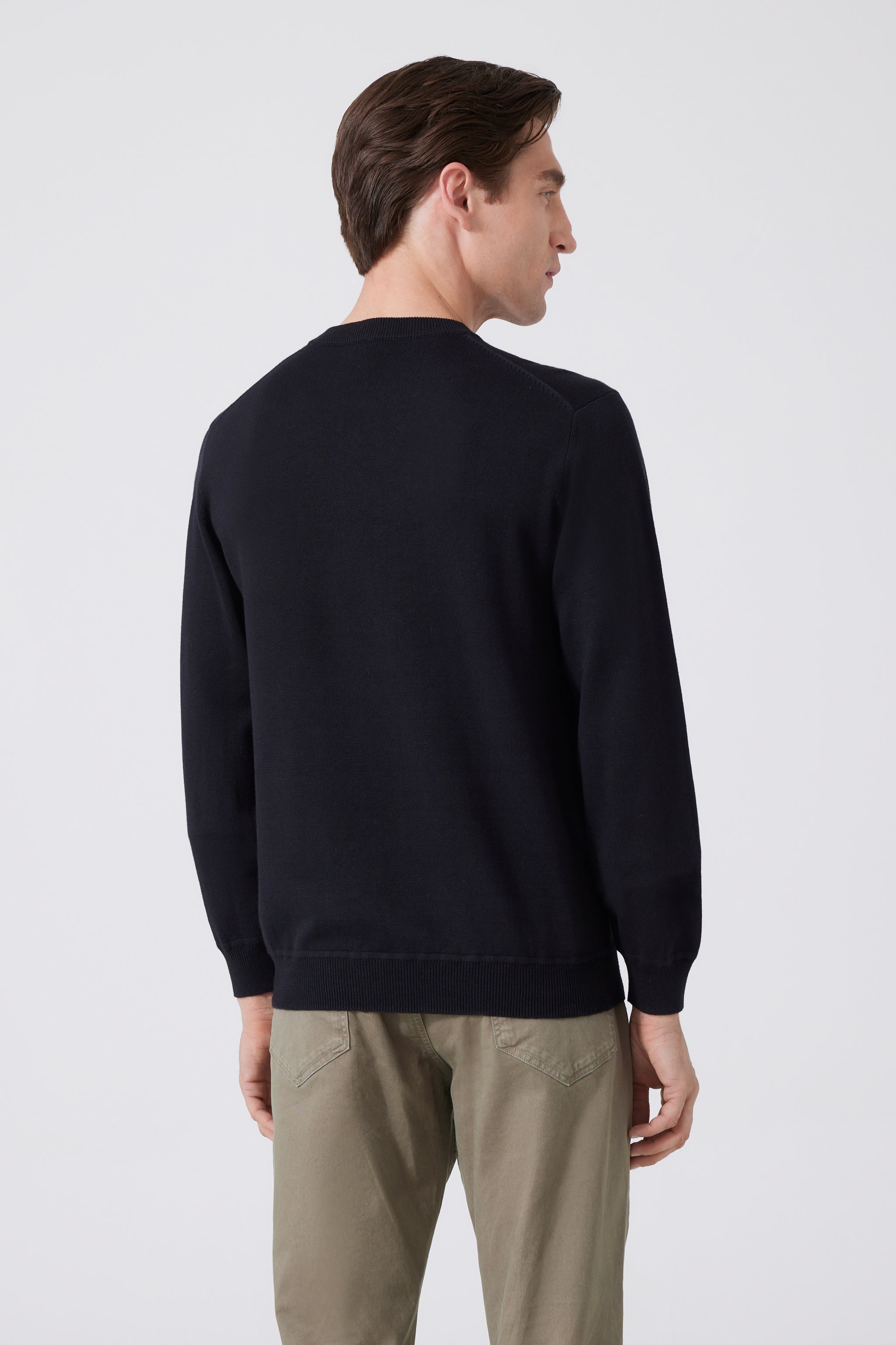 Pima Cotton-Cashmere Sweater