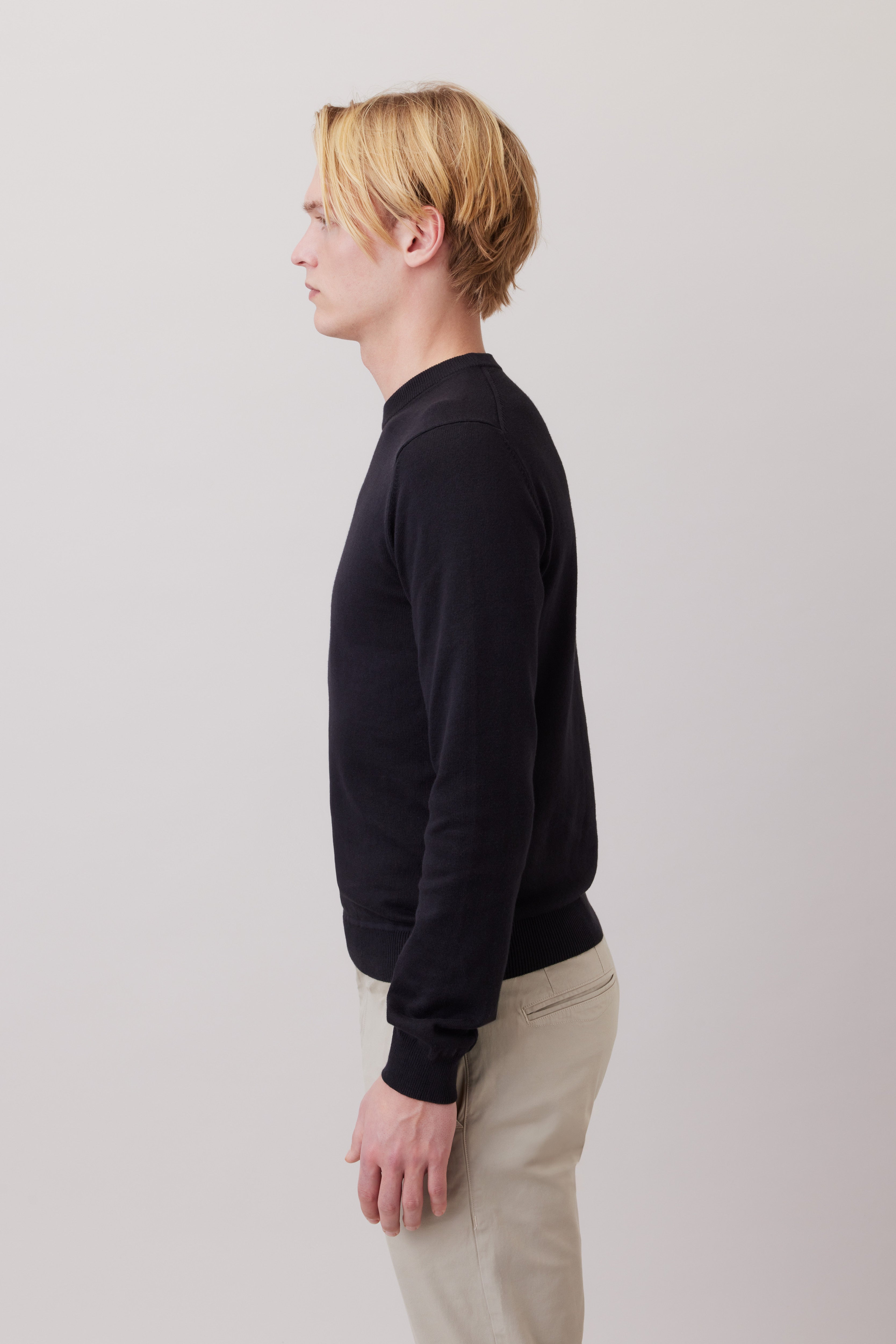 Pima Cotton-Cashmere Sweater