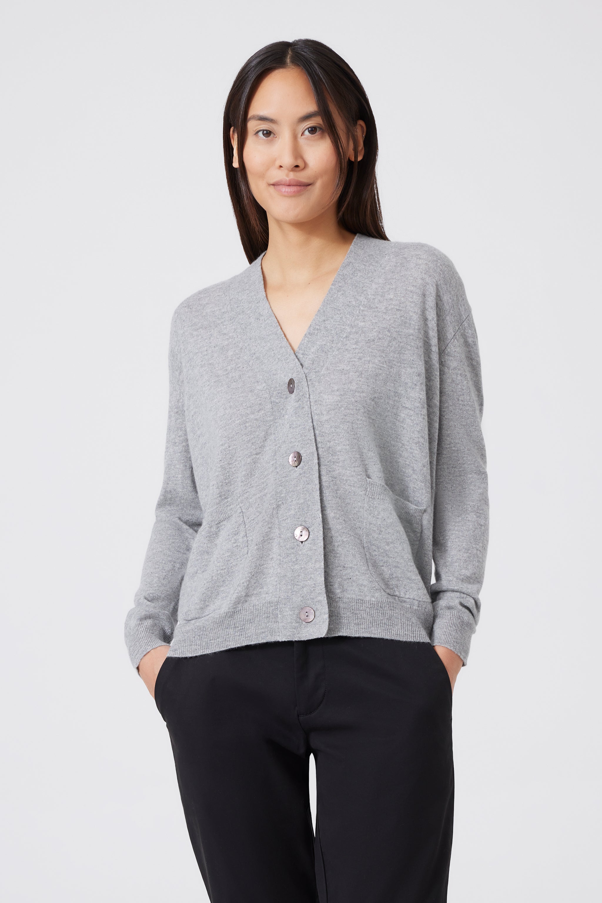 Relaxed Cardigan aus Cashmere