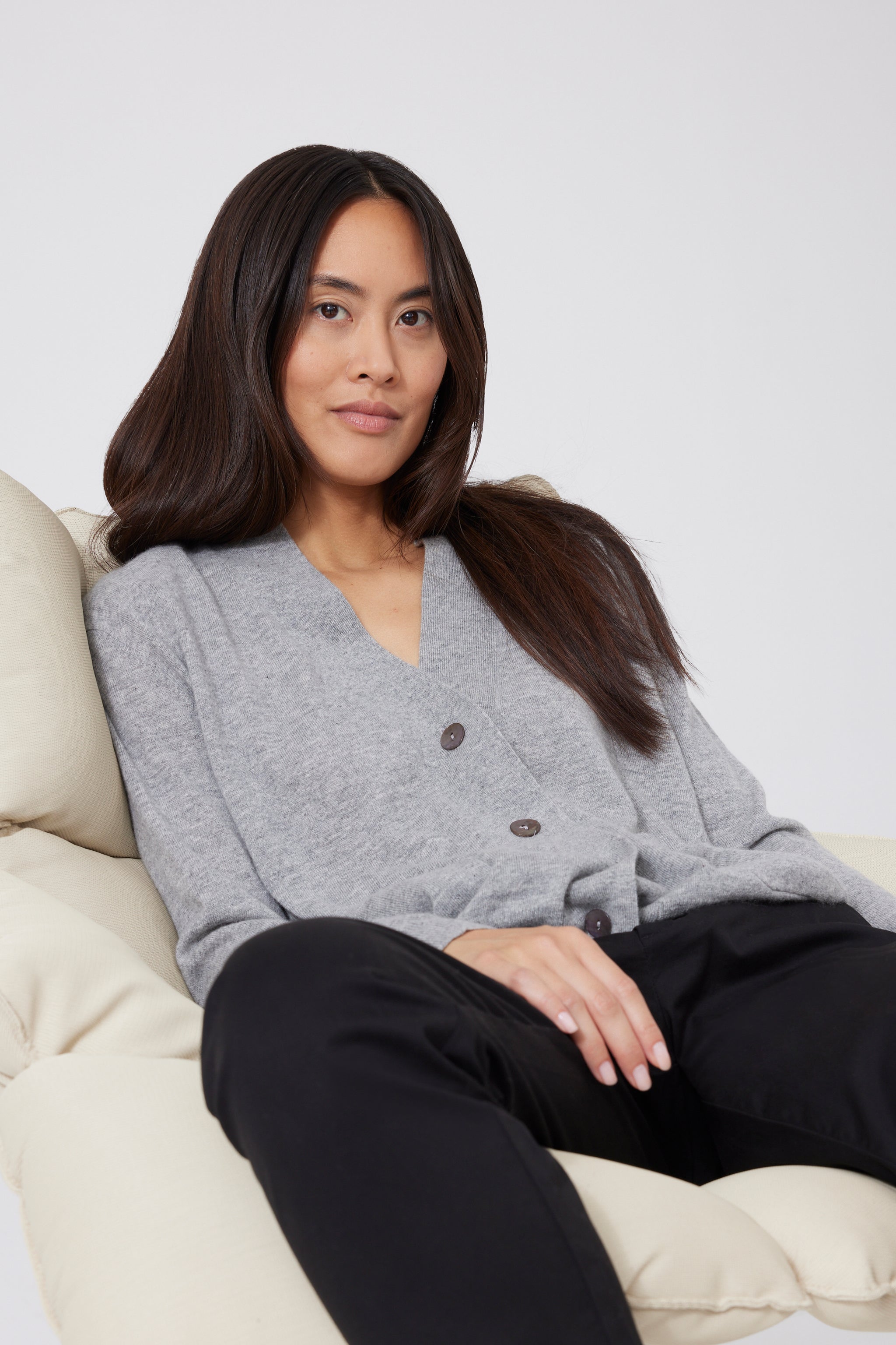 Relaxed Cardigan aus Cashmere