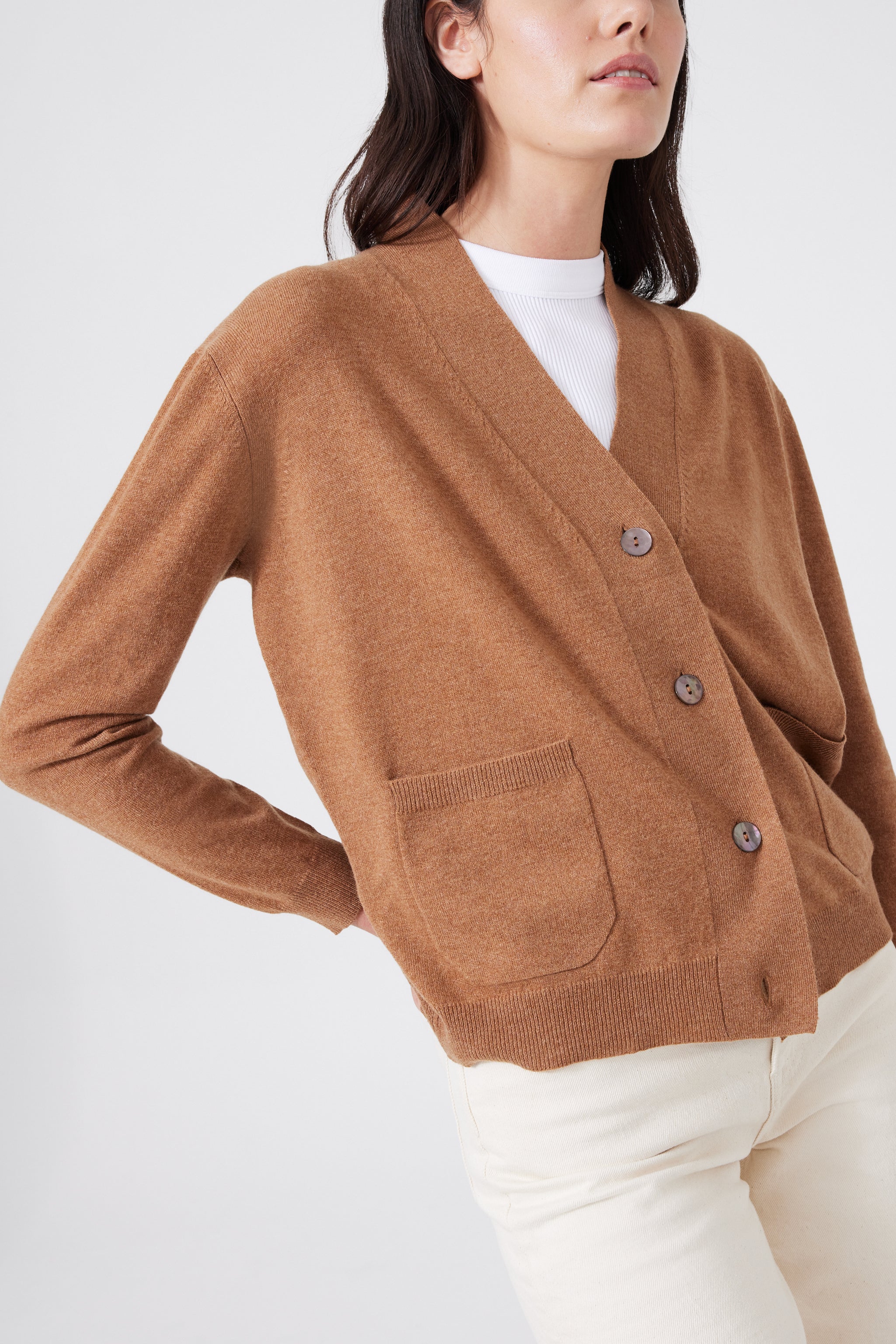 Relaxed Cardigan aus Cashmere