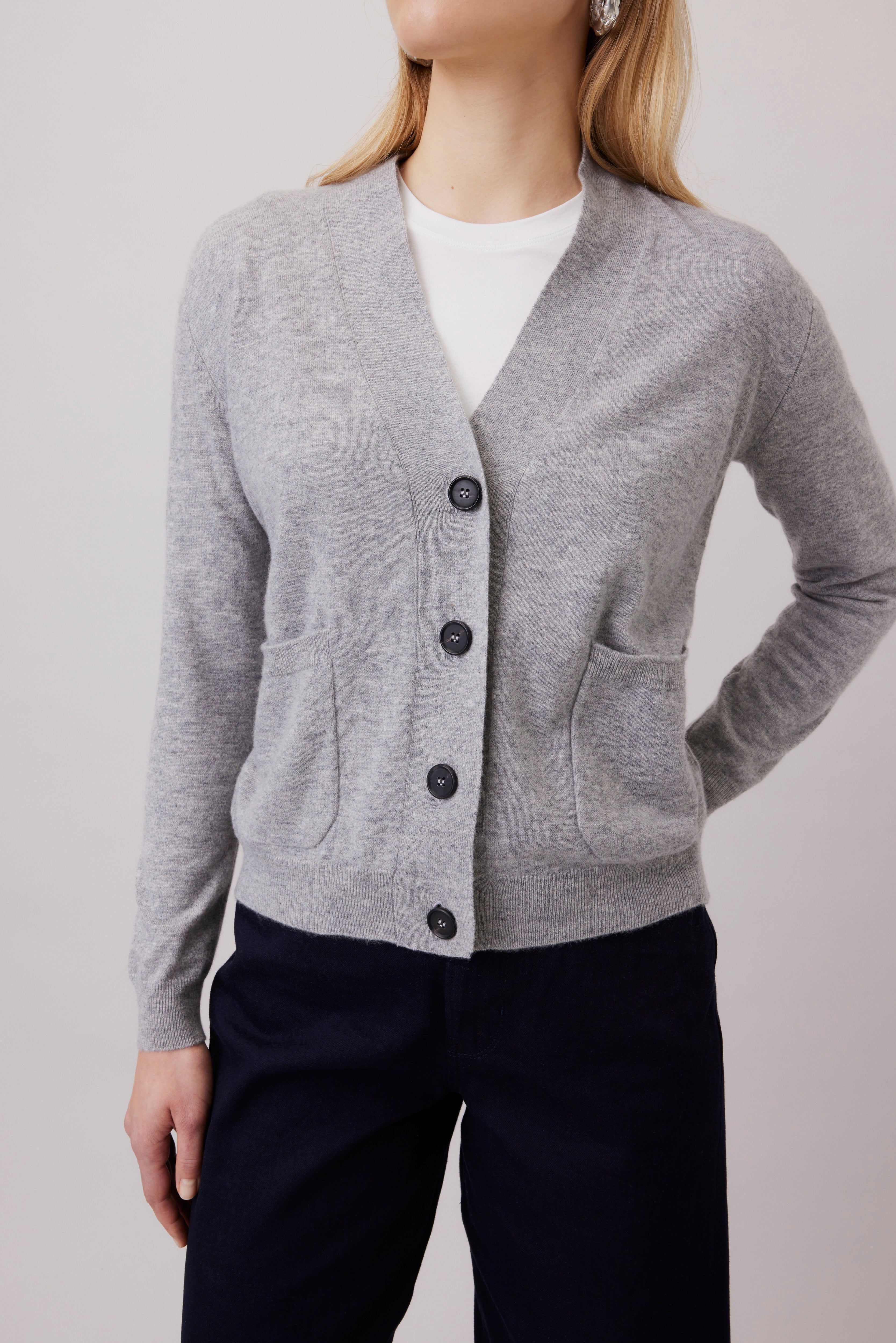 Relaxed Cardigan aus Cashmere