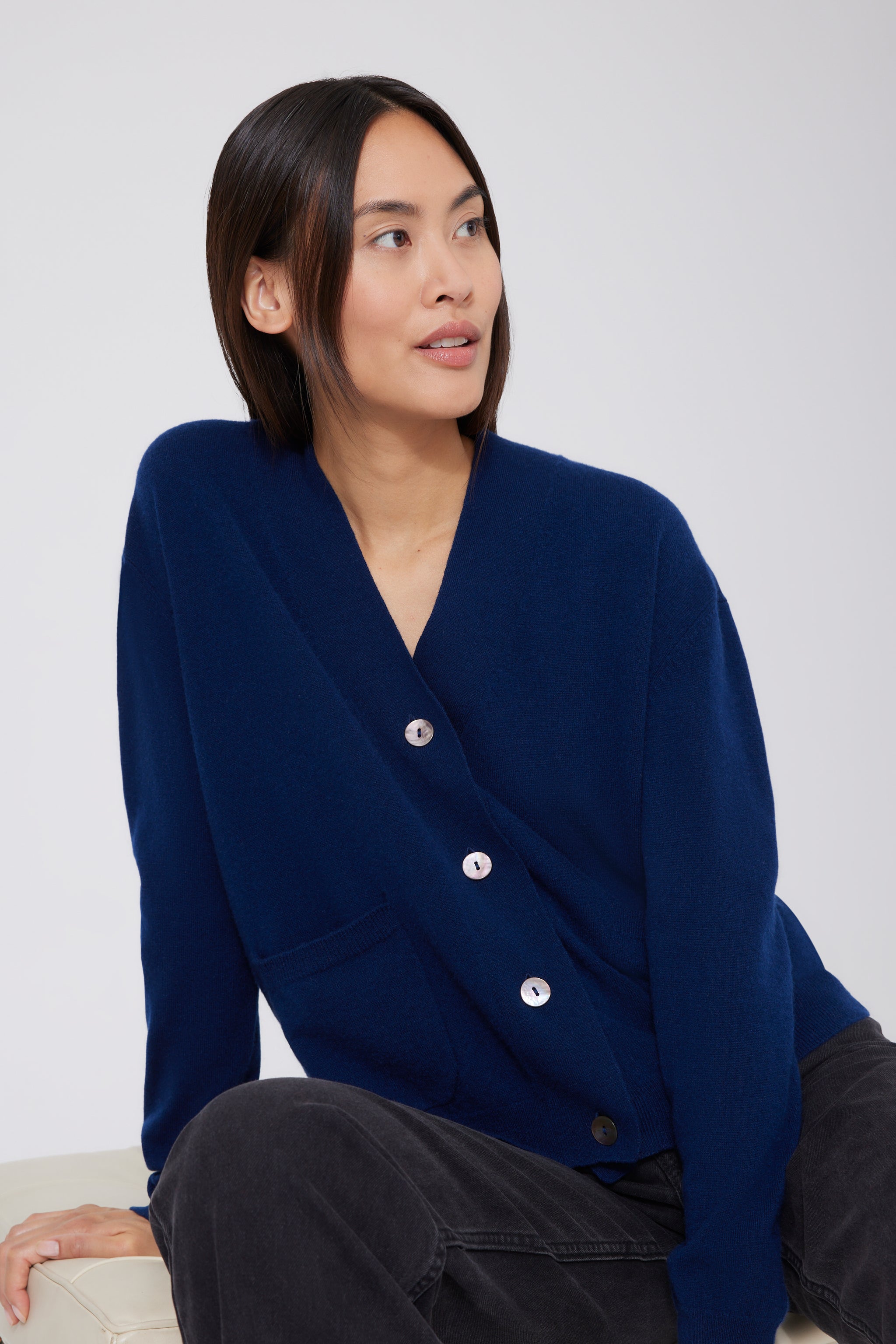 Relaxed Cardigan aus Cashmere