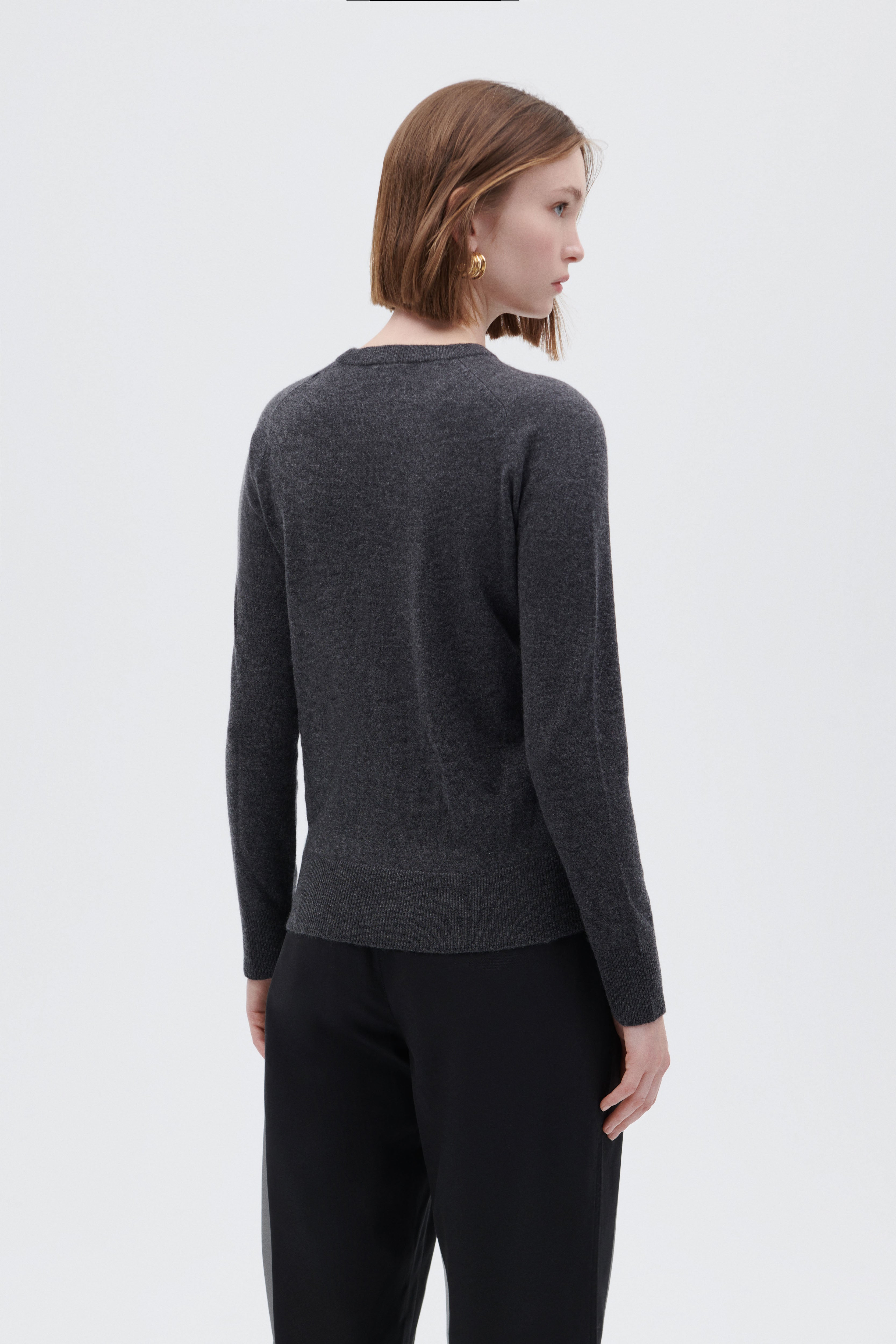 Cashmere Round Neck Sweater