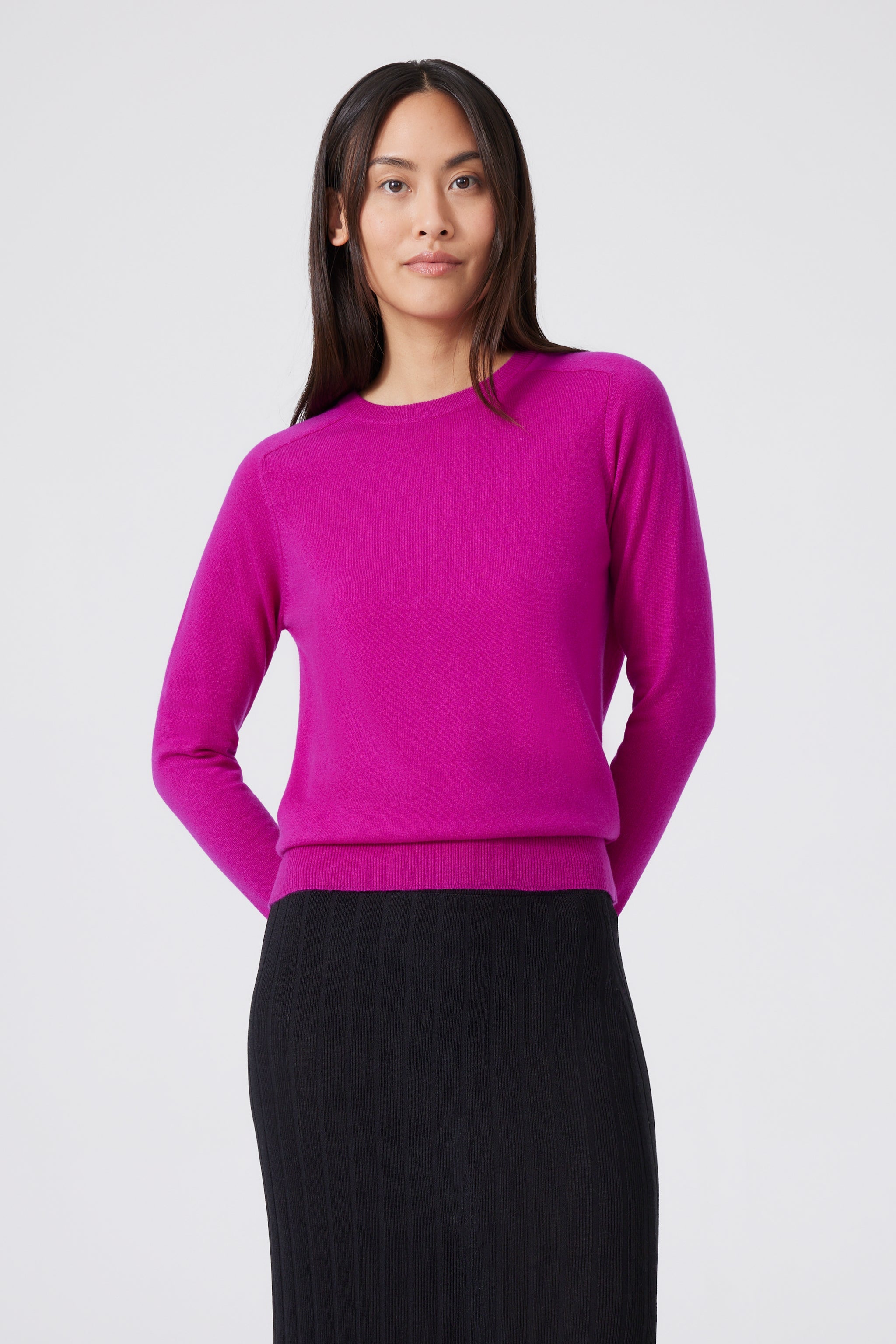 Cashmere Round Neck Sweater