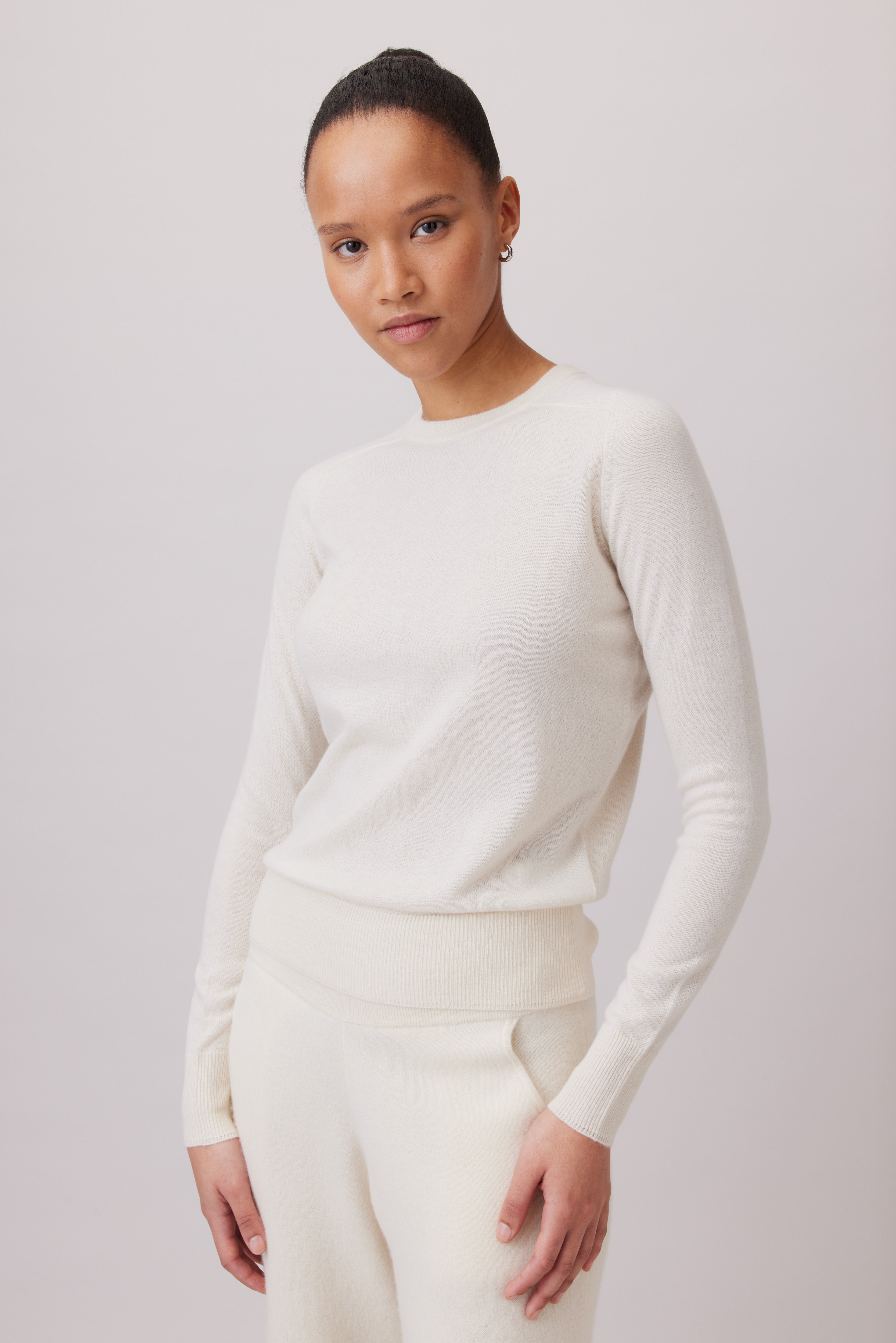 Cashmere Round Neck Sweater