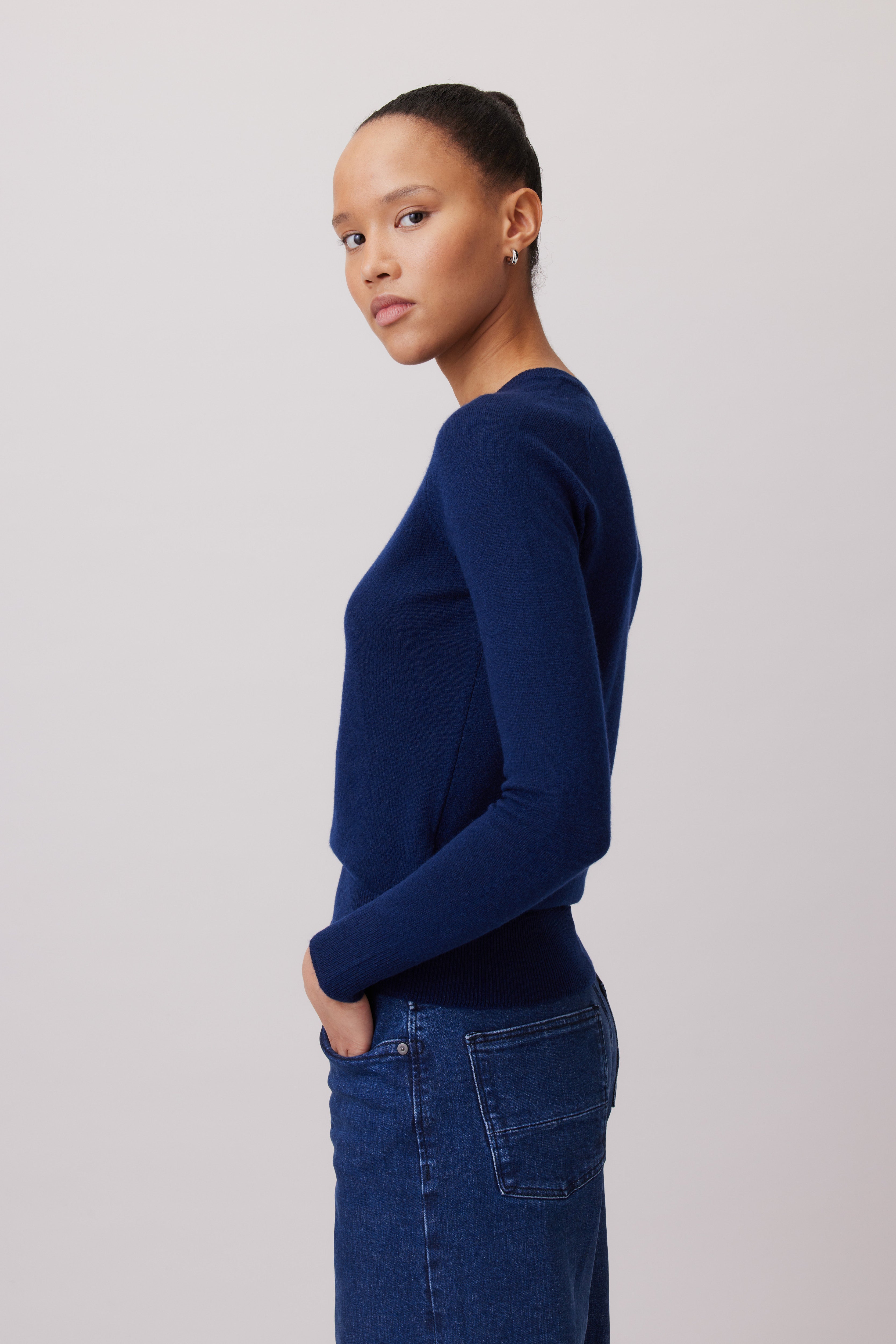 Cashmere Round Neck Sweater