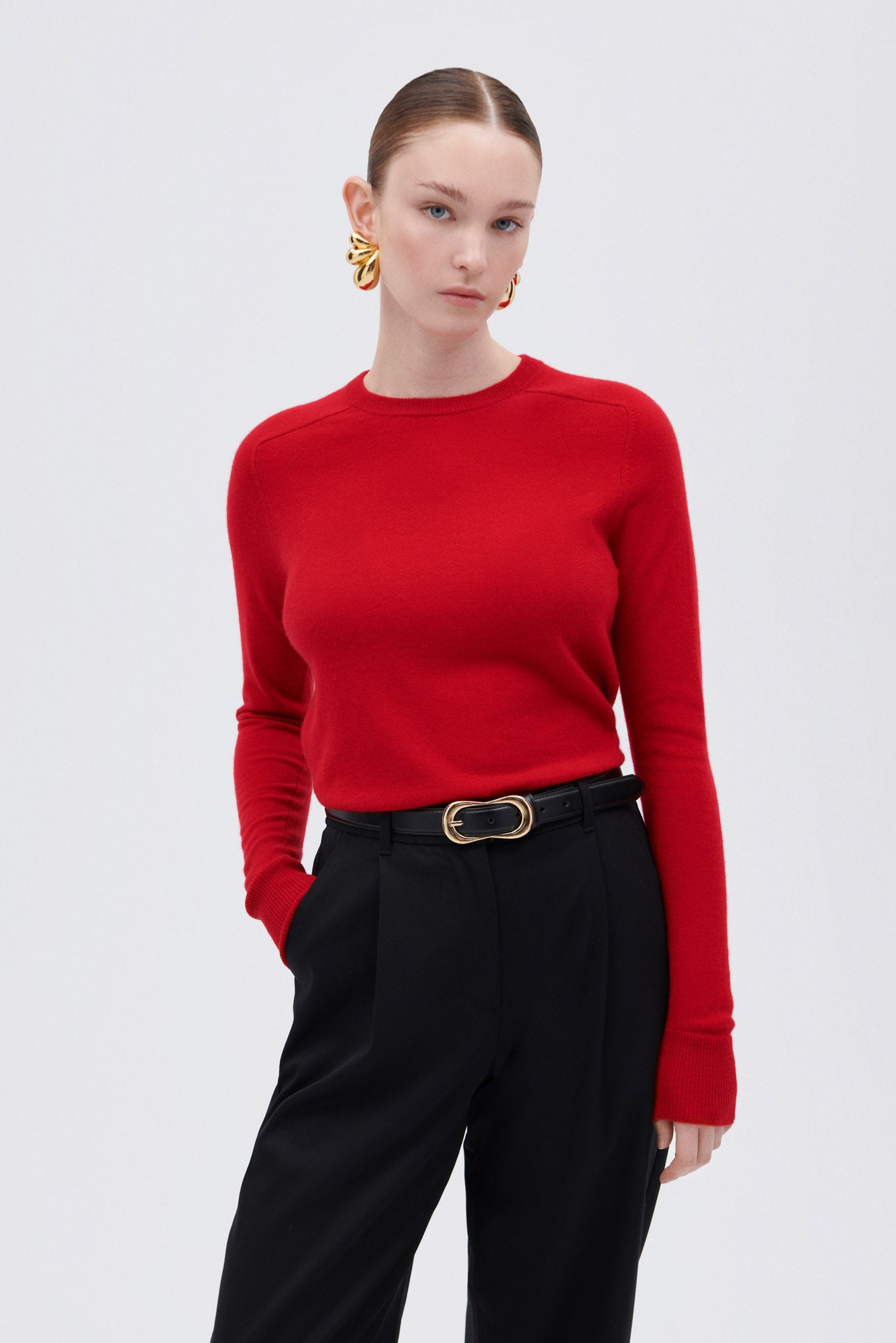 Cashmere Round Neck Sweater