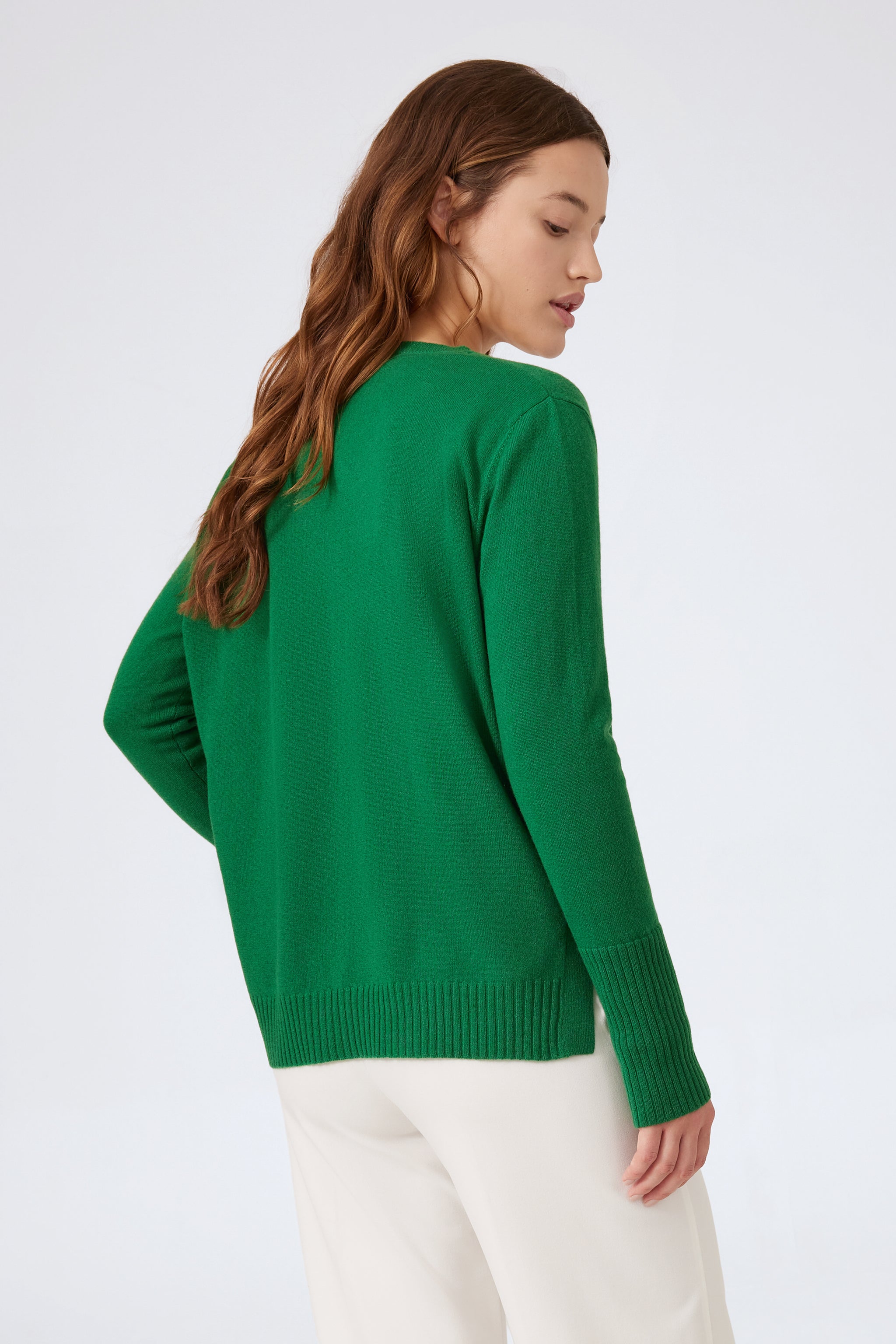 Cashmere V-Neck Pullover