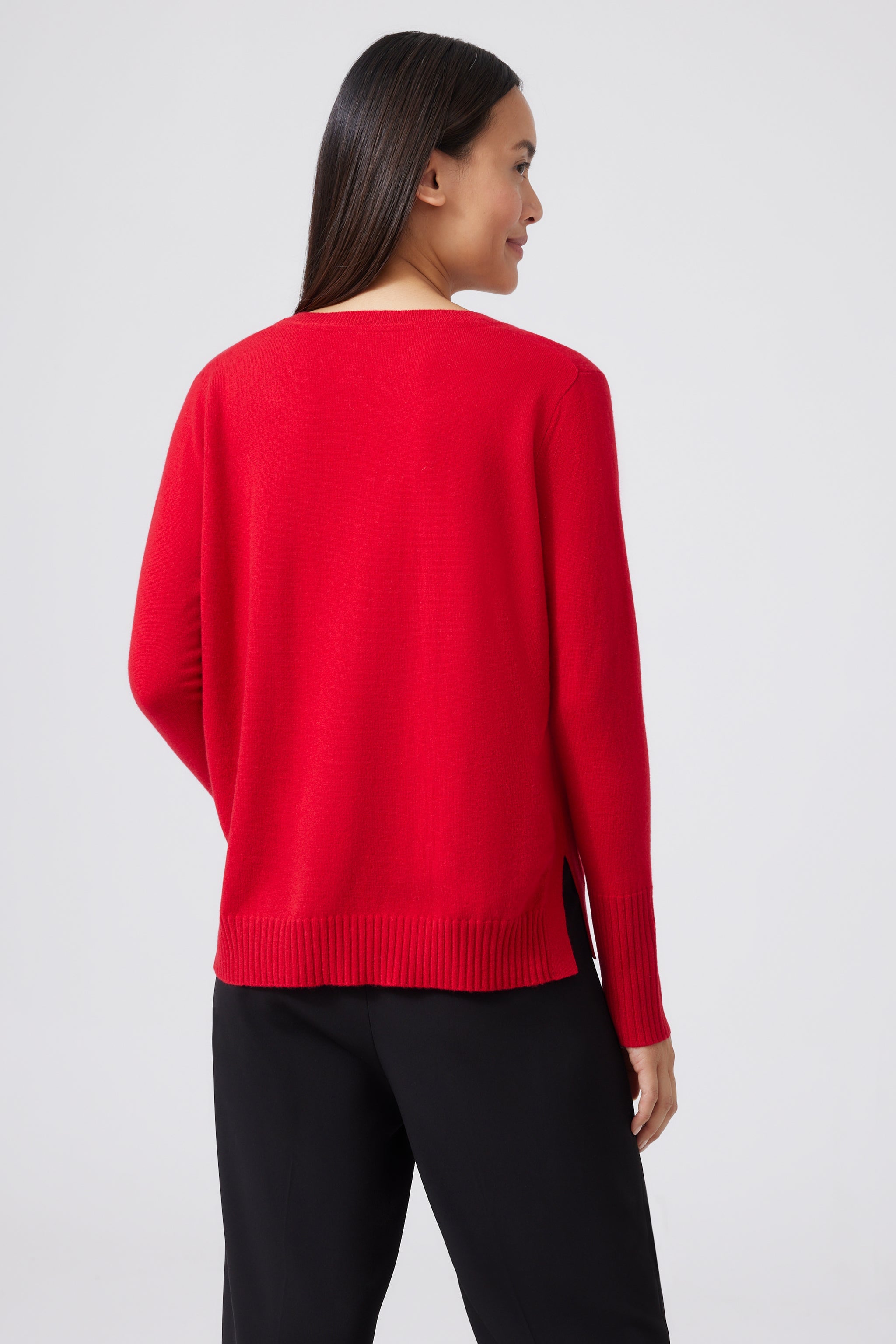 Cashmere V-Neck Pullover