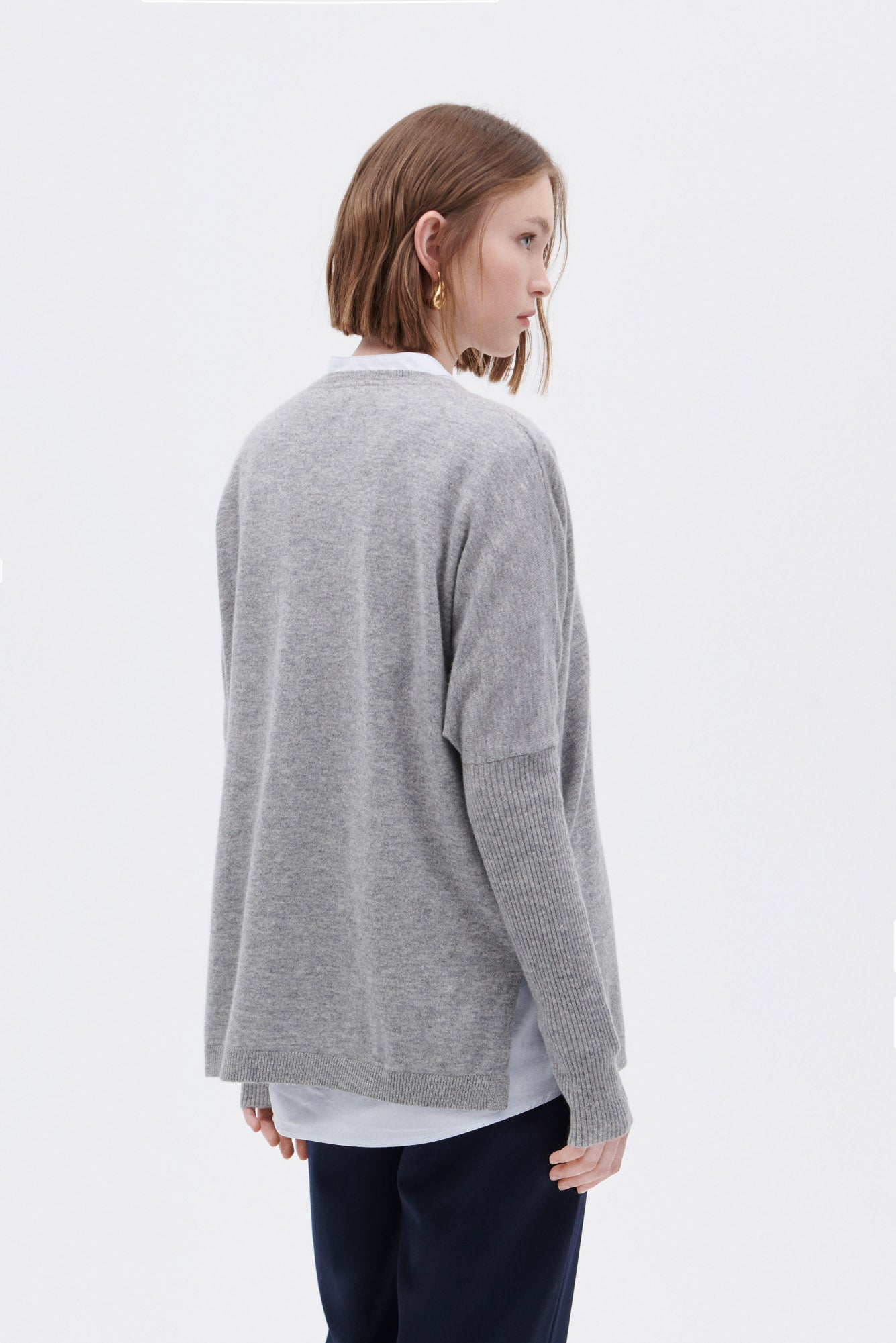 Cashmere V-Neck Pullover