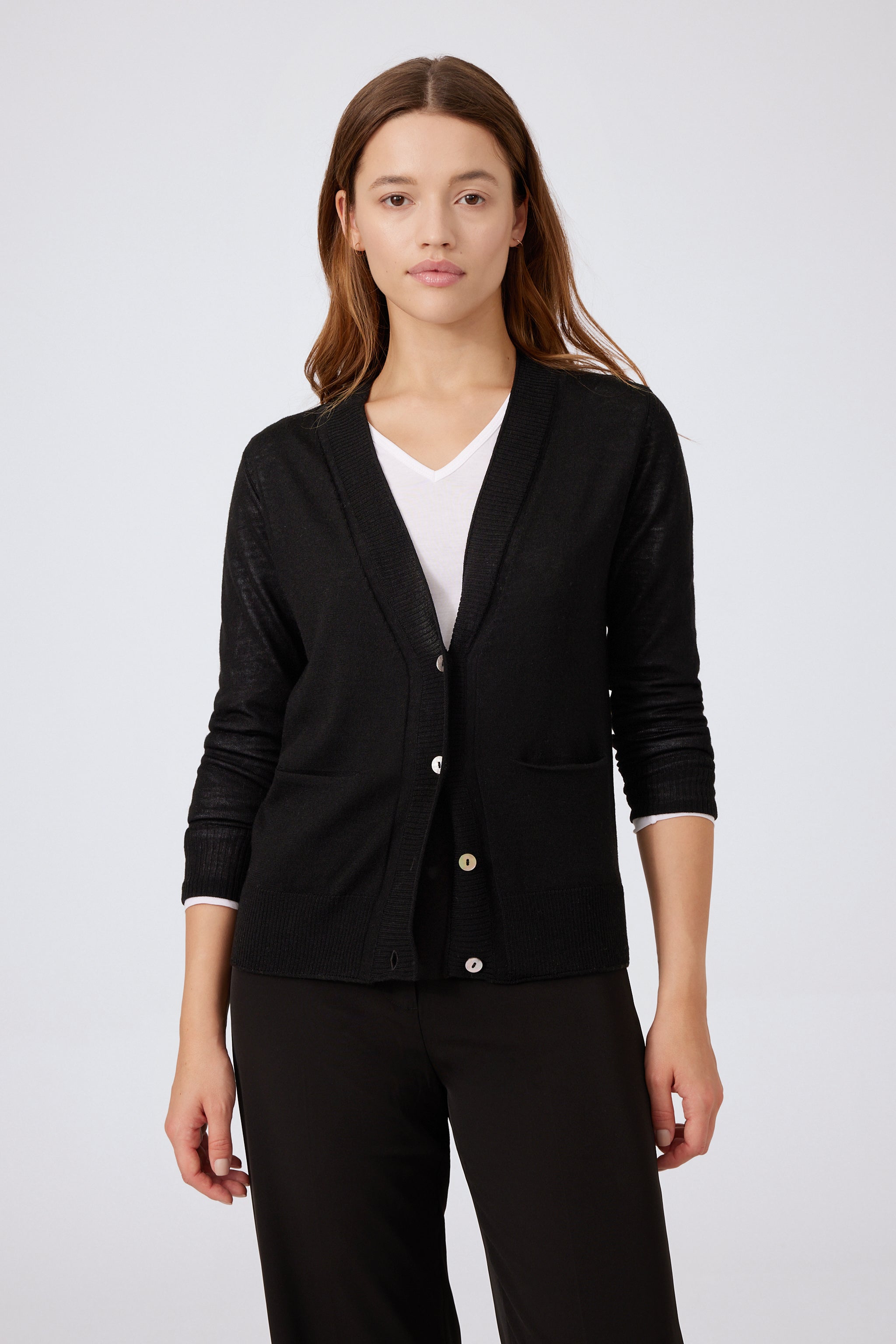 Extra Fine Merino Wool Cardigan