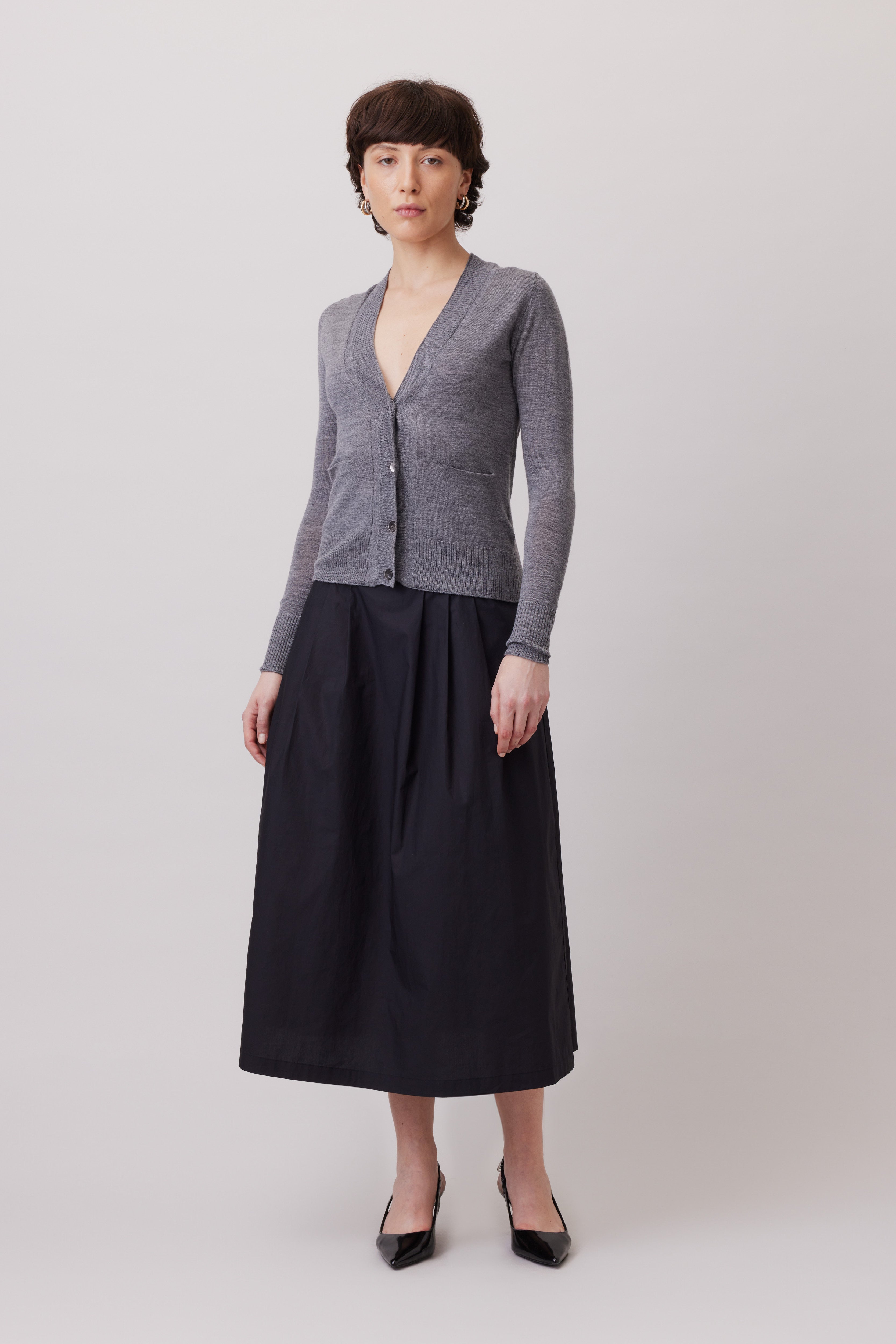 Extra Fine Merino Wool Cardigan