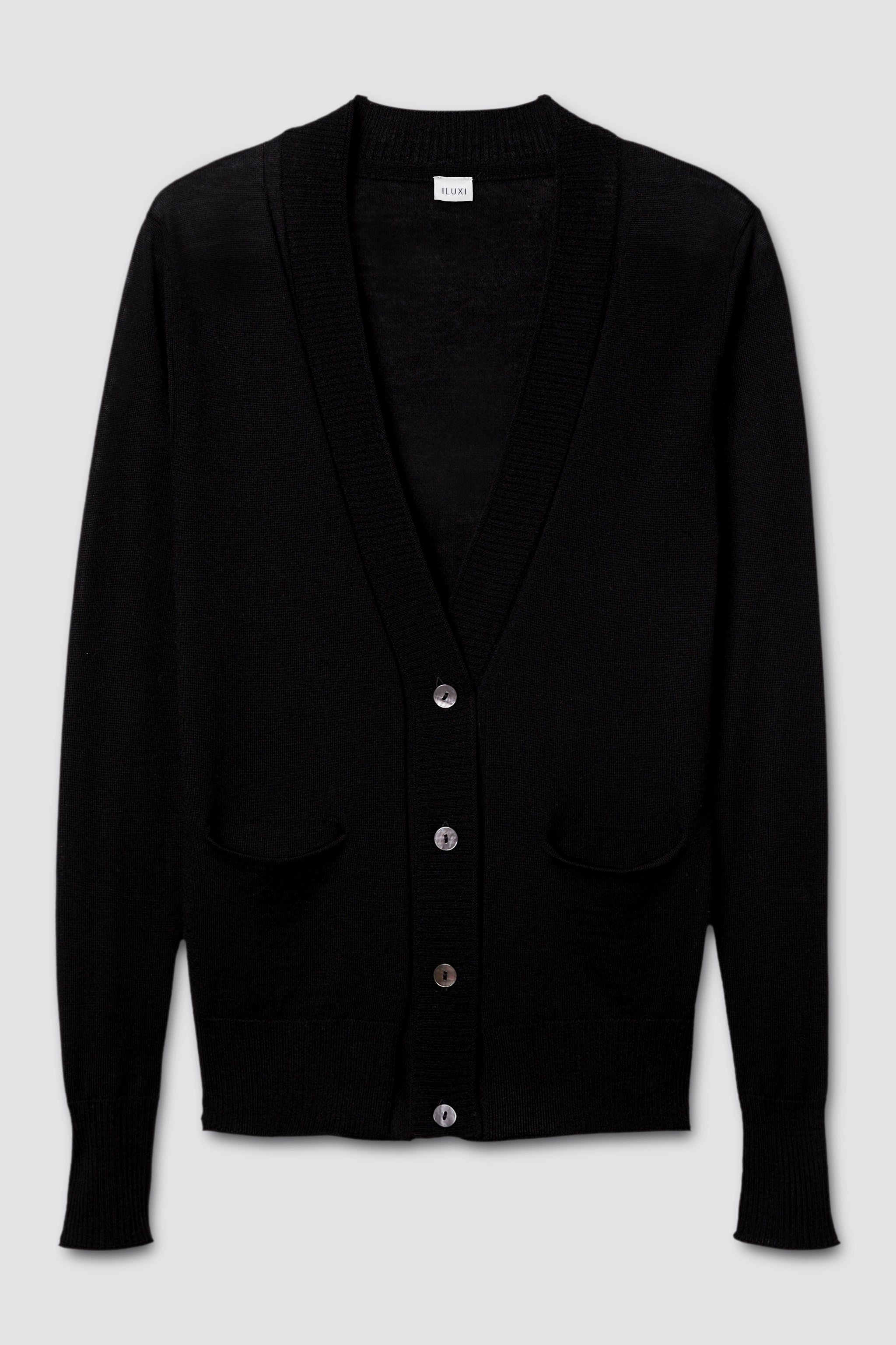 Extra Fine Merino Wool Cardigan