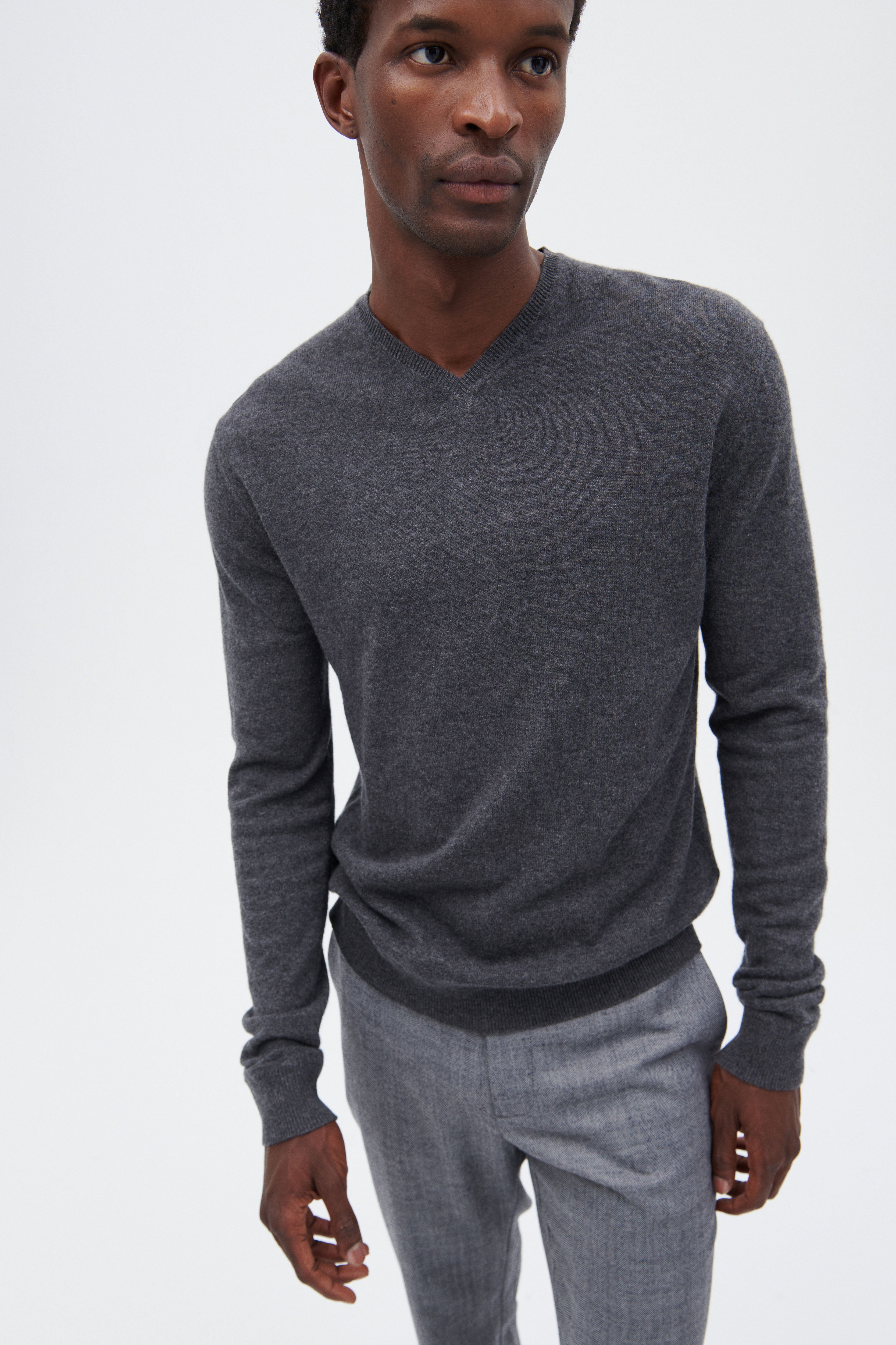 Cashmere V-Neck Sweater