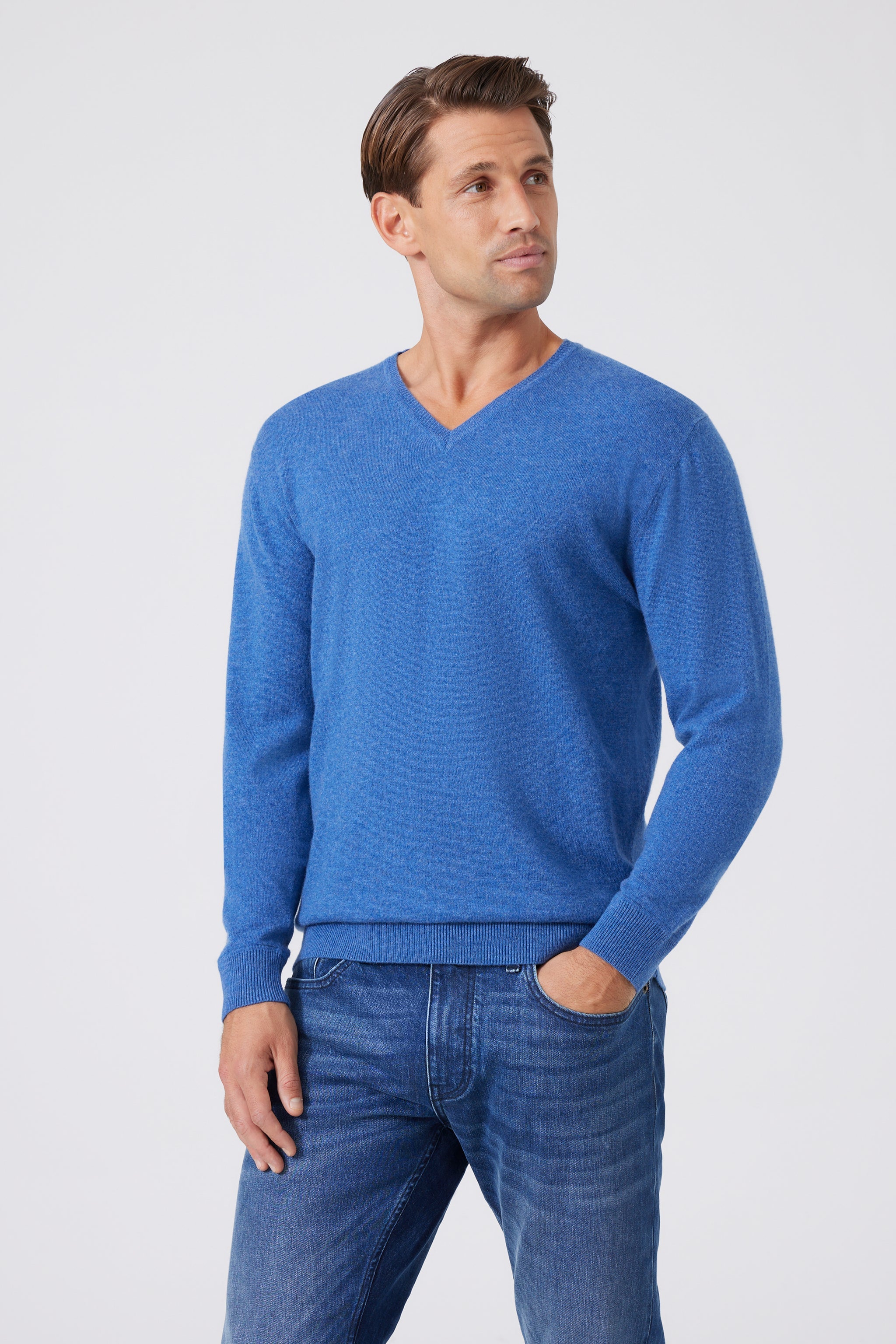 Cashmere V-Neck Sweater