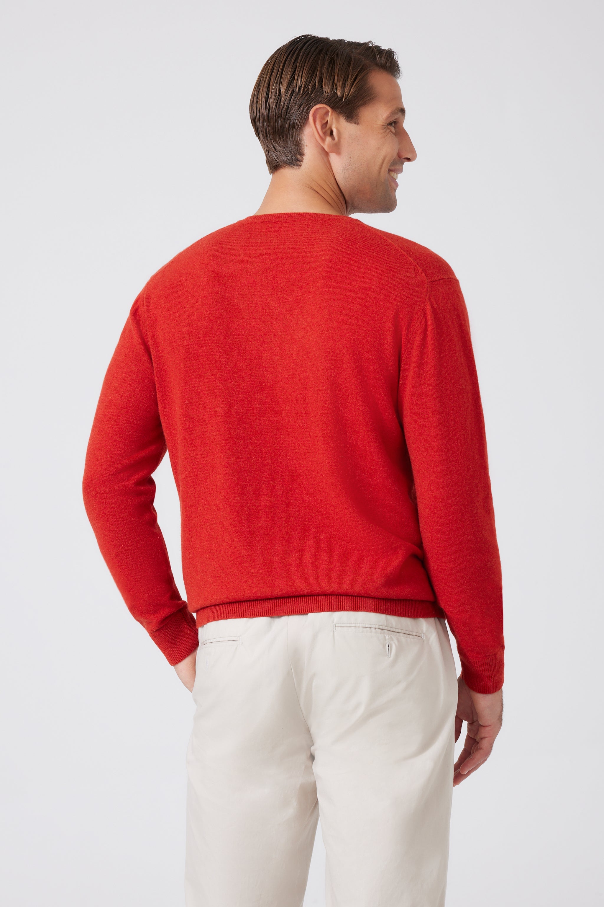 Cashmere V-Neck Pullover