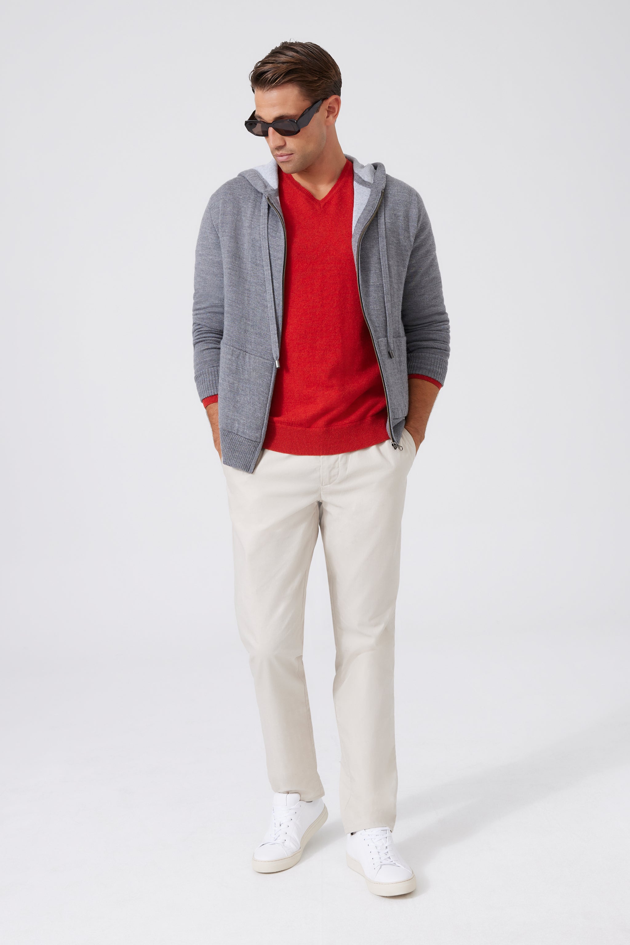 Cashmere V-Neck Sweater