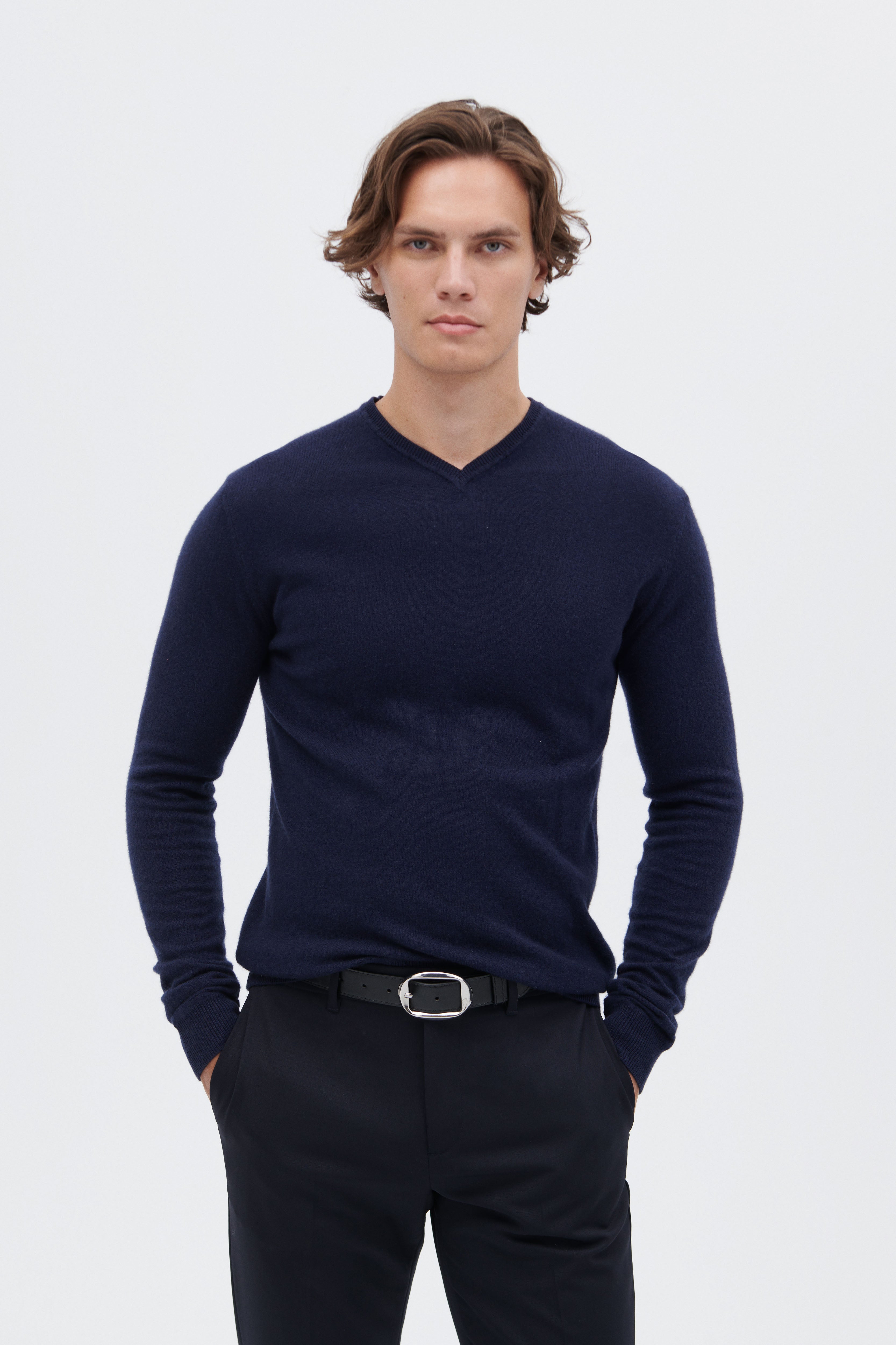 Cashmere V-Neck Sweater