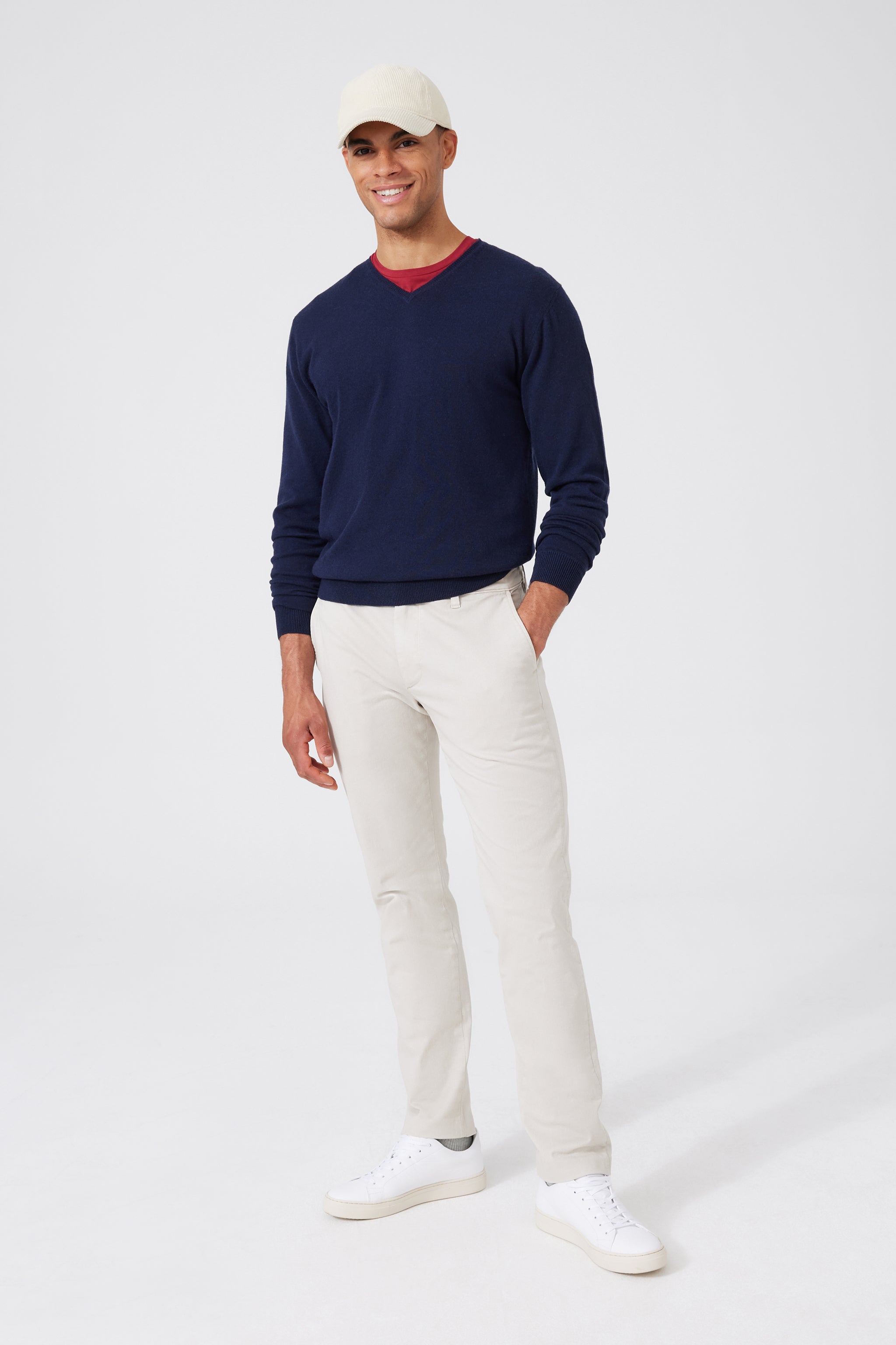 Cashmere V-Neck Sweater