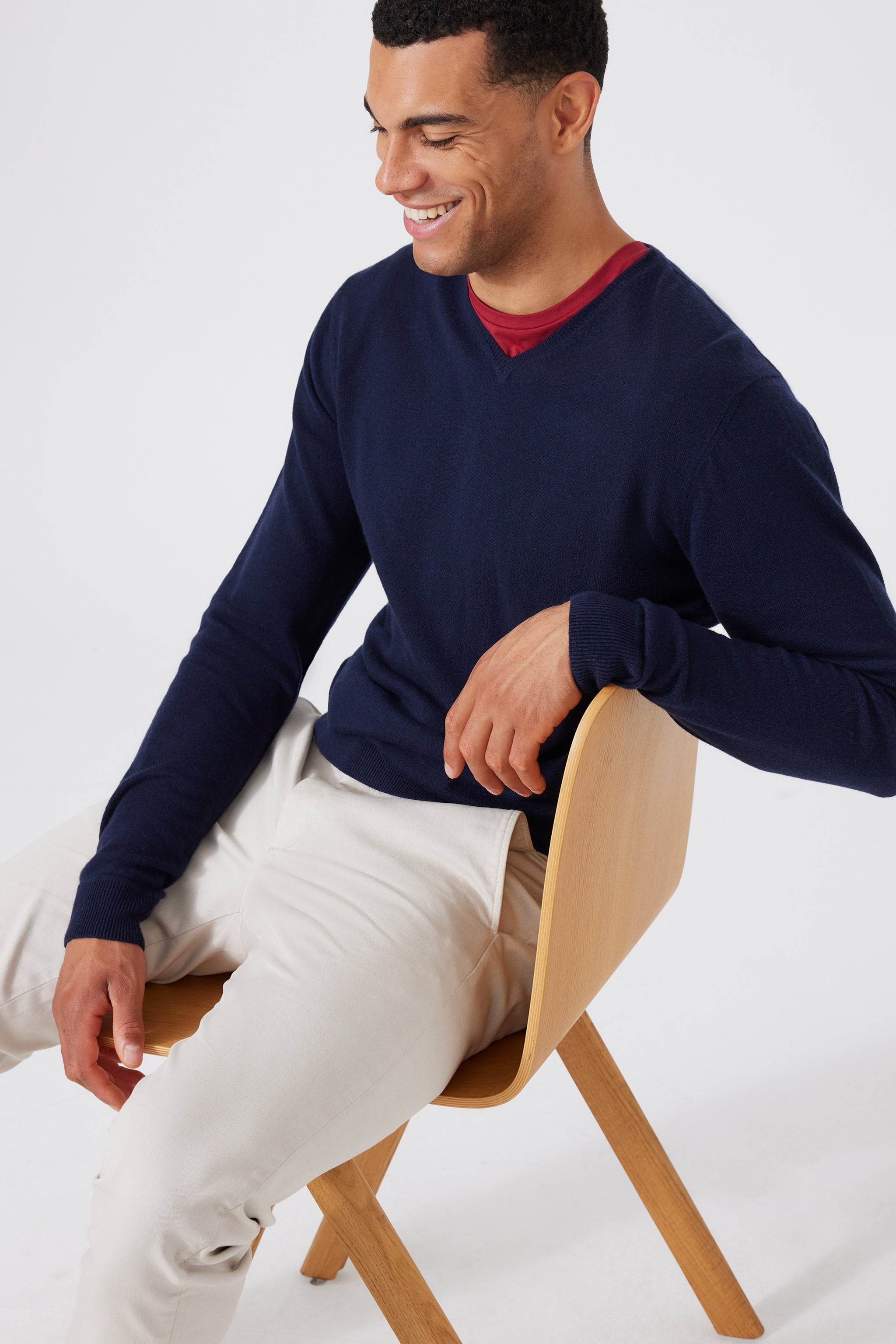 Cashmere V-Neck Sweater