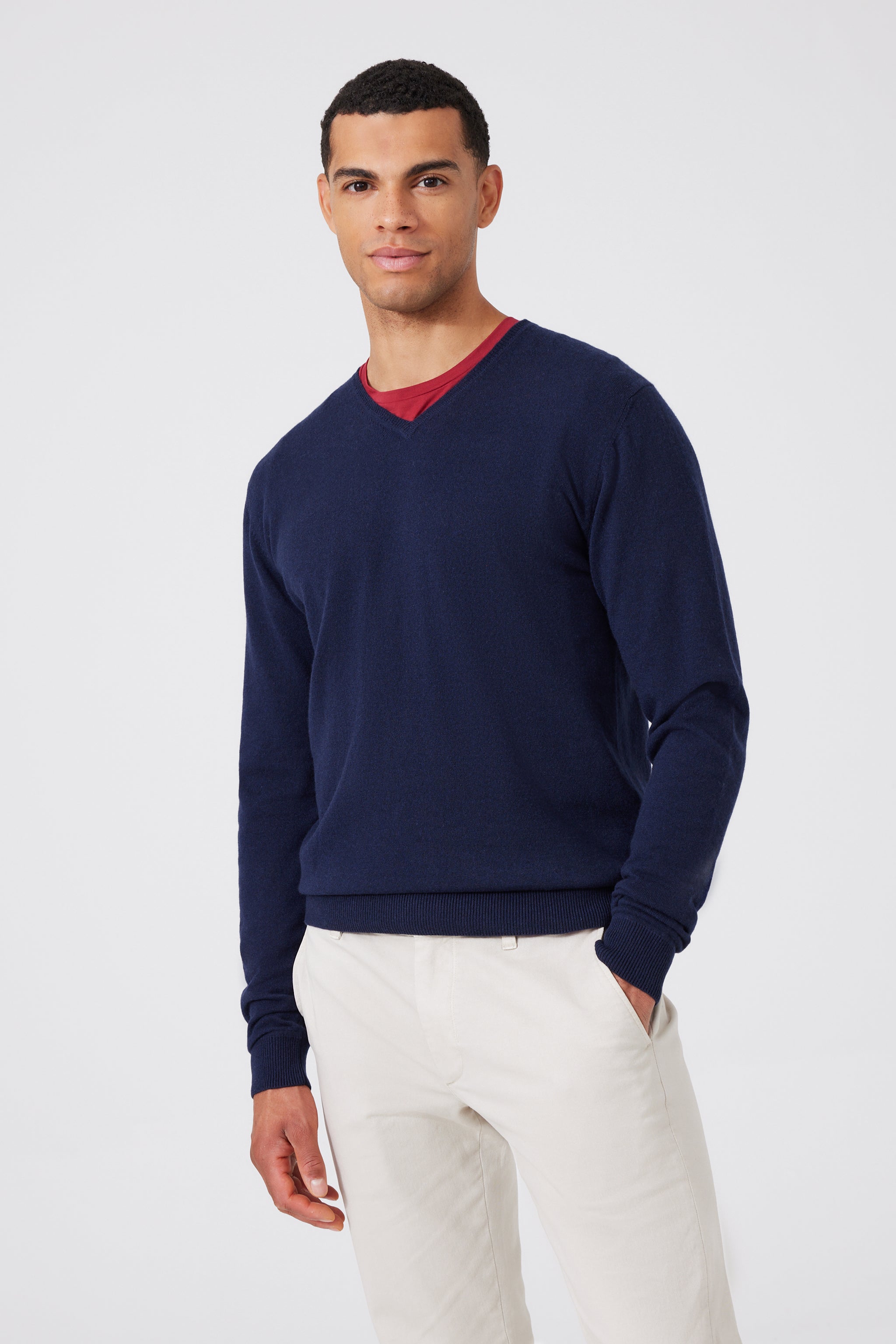 Cashmere V-Neck Sweater