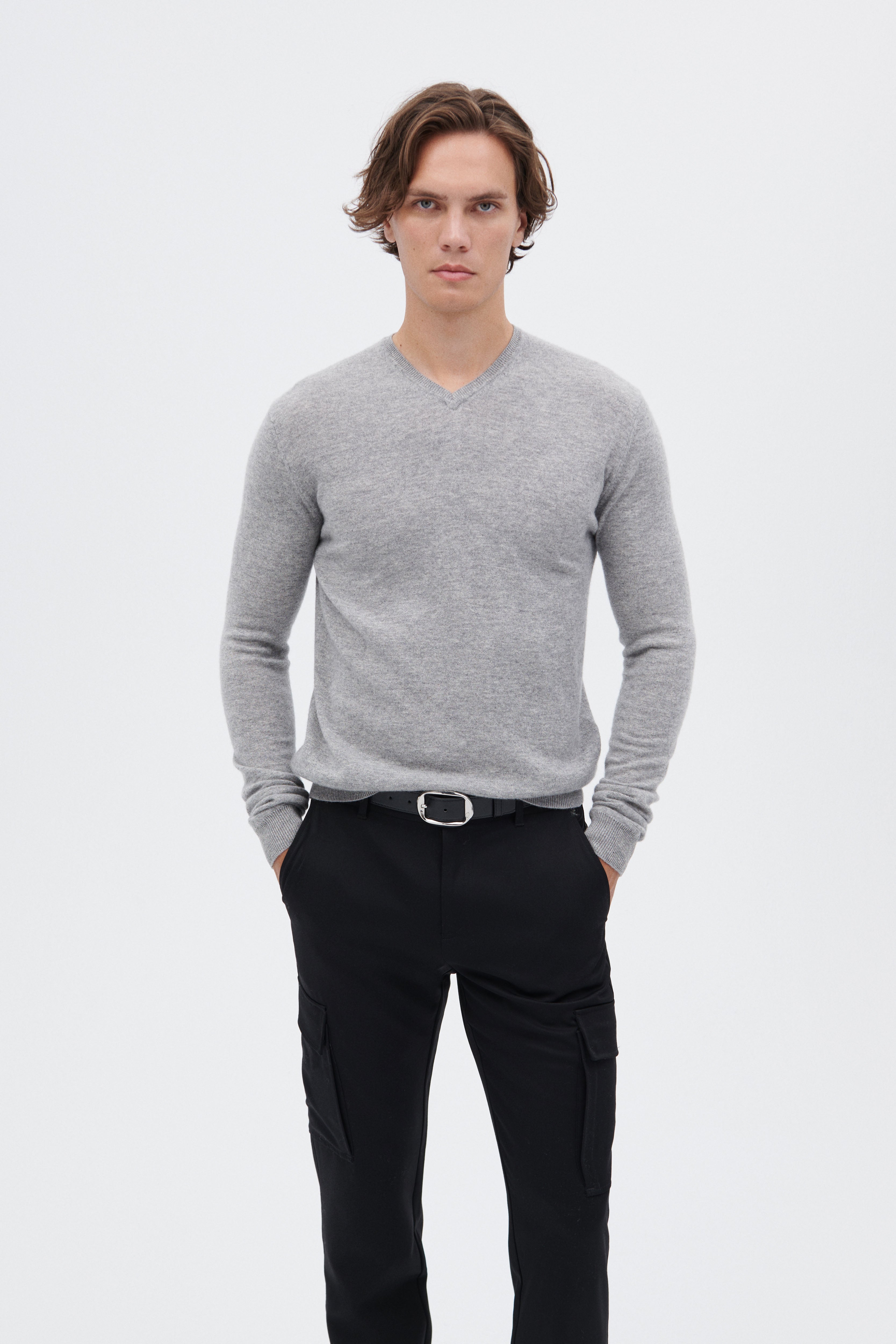 Cashmere V-Neck Sweater