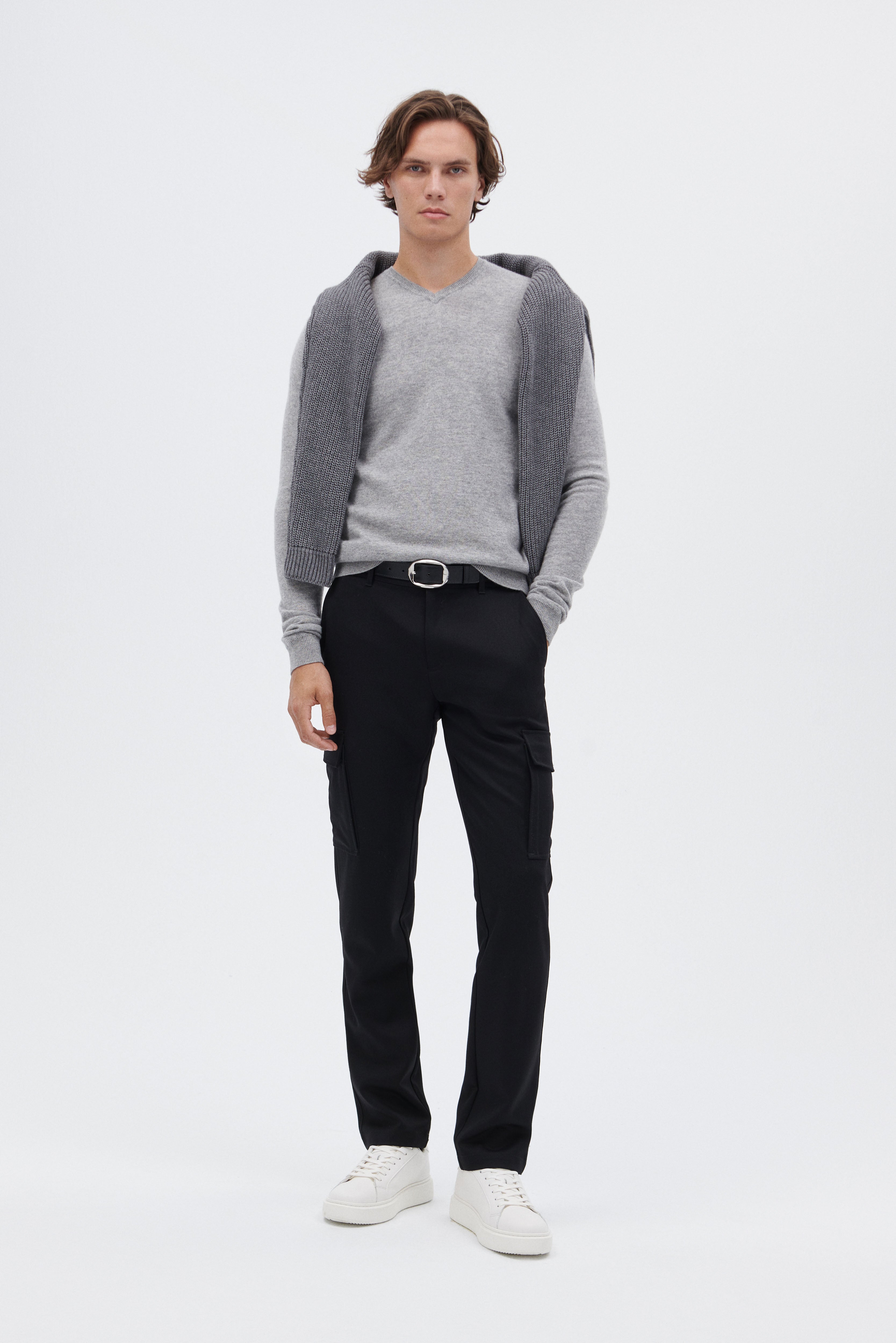 Cashmere V-Neck Sweater