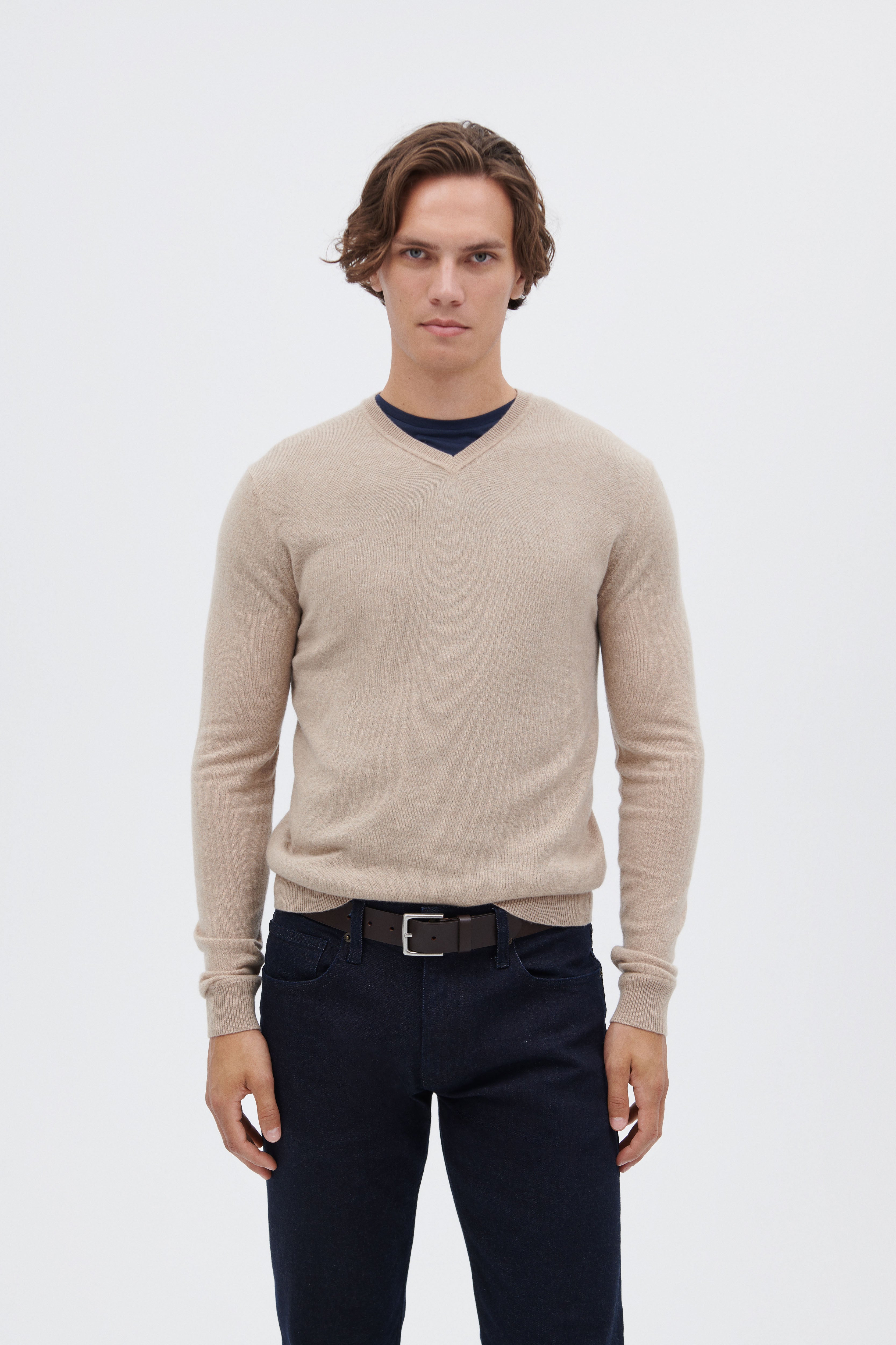 Cashmere V-Neck Sweater