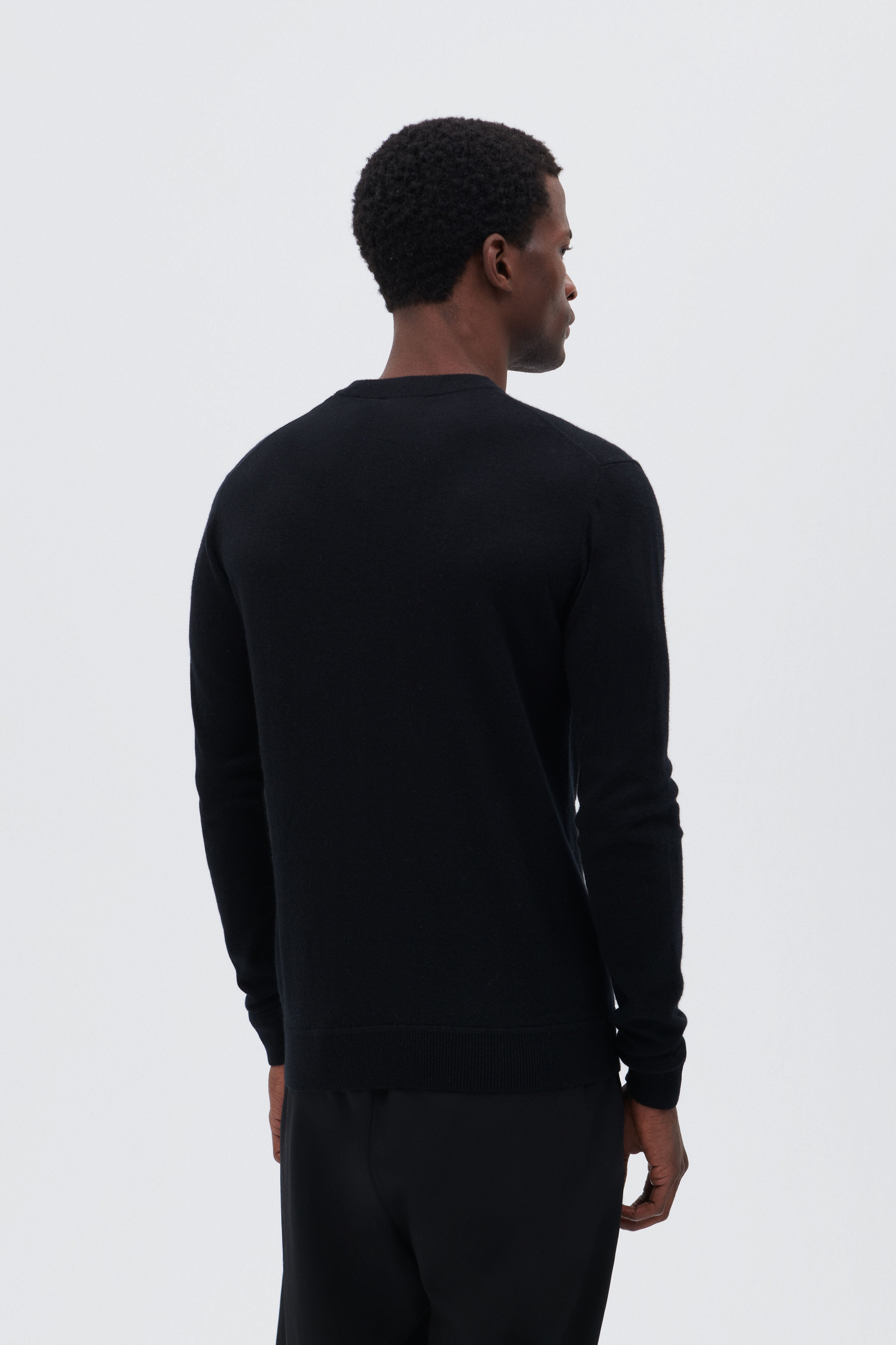 Cashmere Rundhalsausschnitt-Pullover