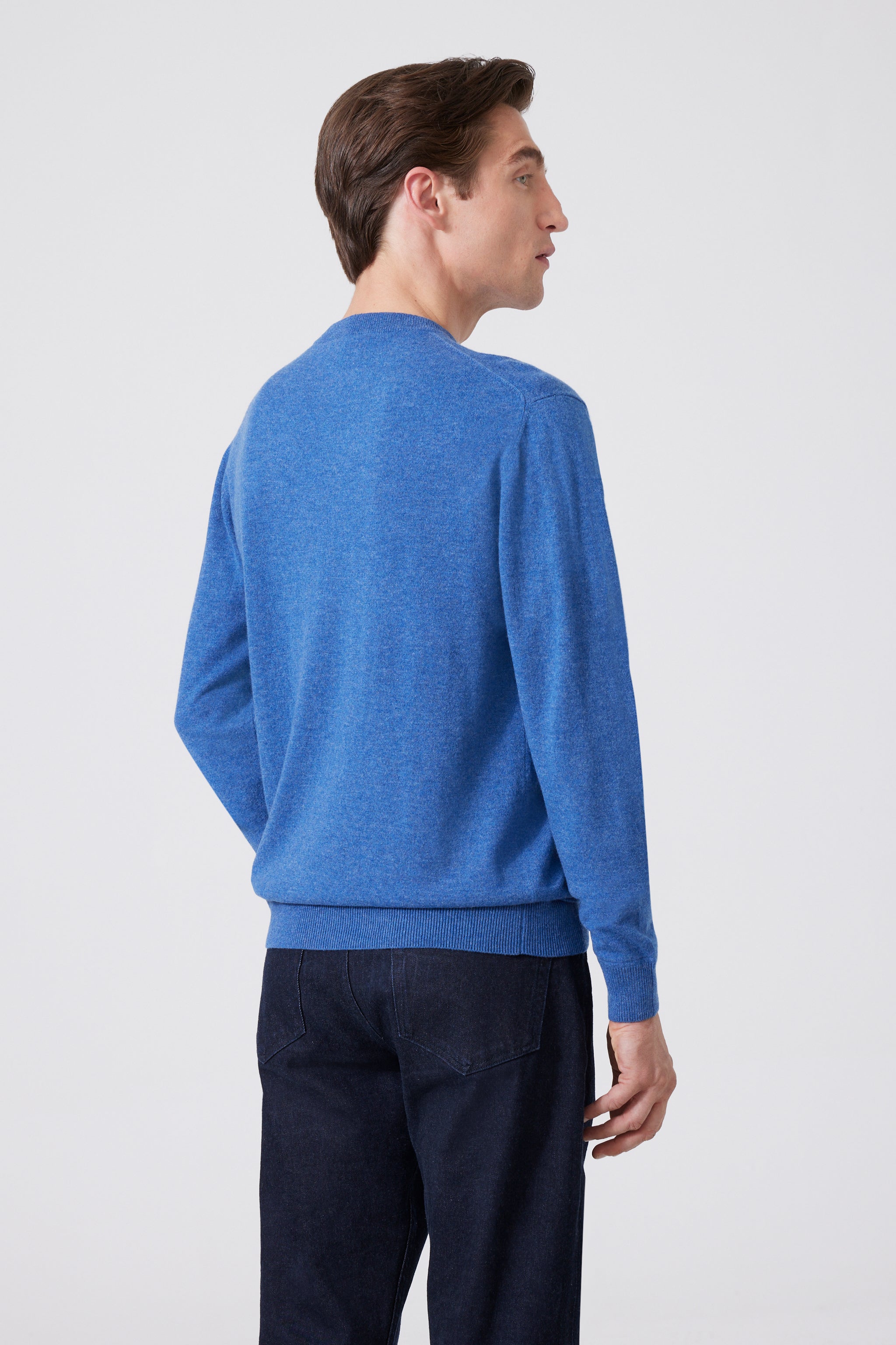 Cashmere Rundhalsausschnitt-Pullover