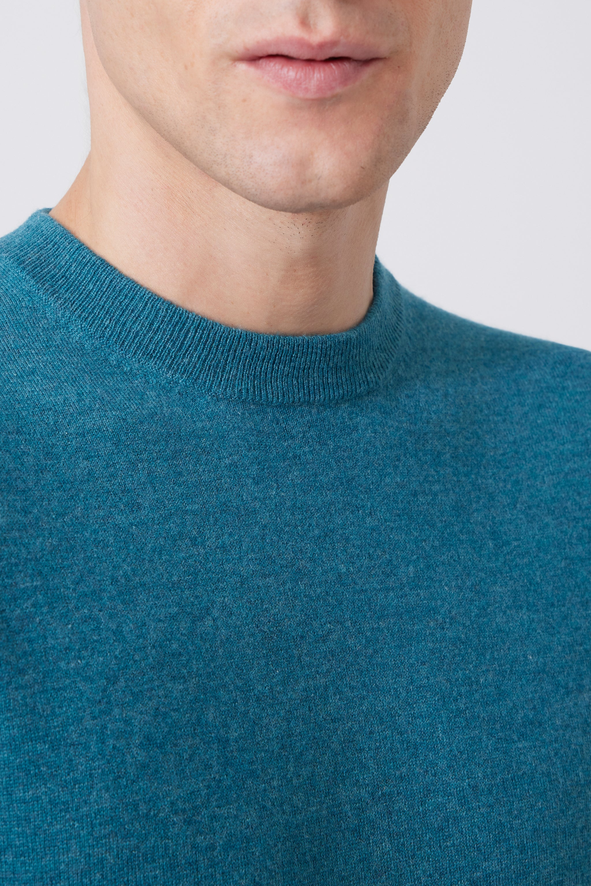 Cashmere Rundhalsausschnitt-Pullover