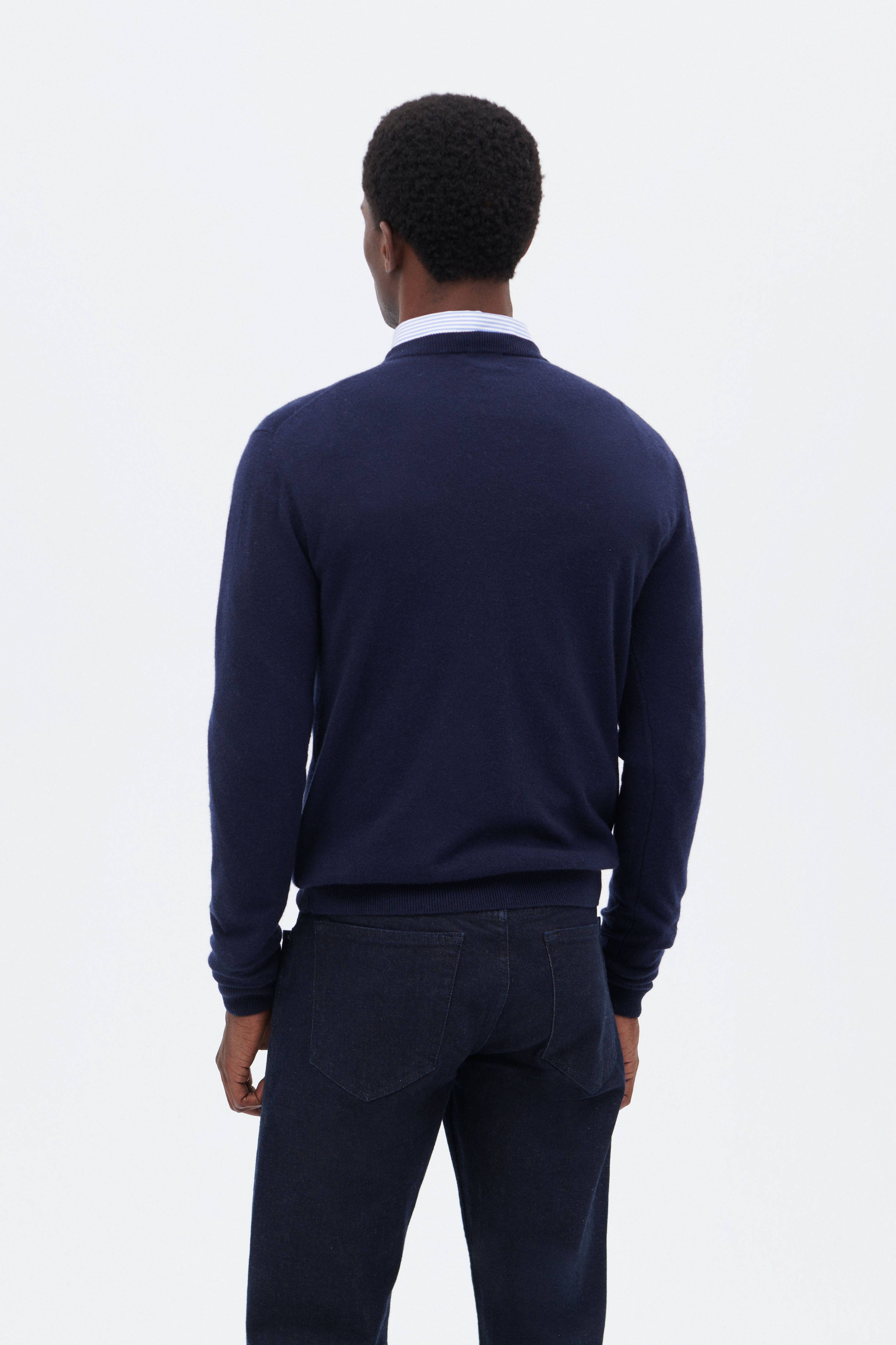 Cashmere Rundhalsausschnitt-Pullover