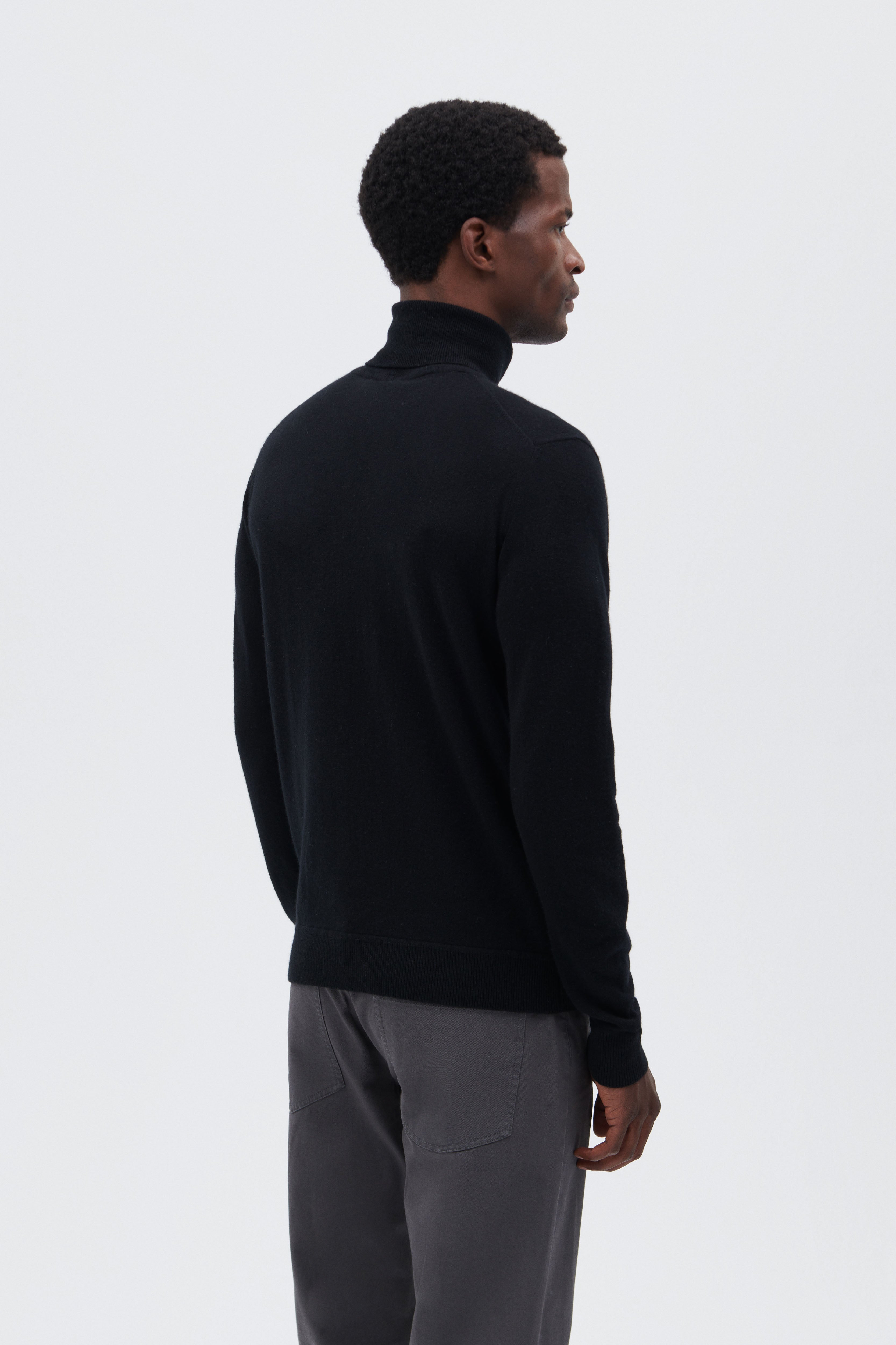 Cashmere Rollkragen-Pullover