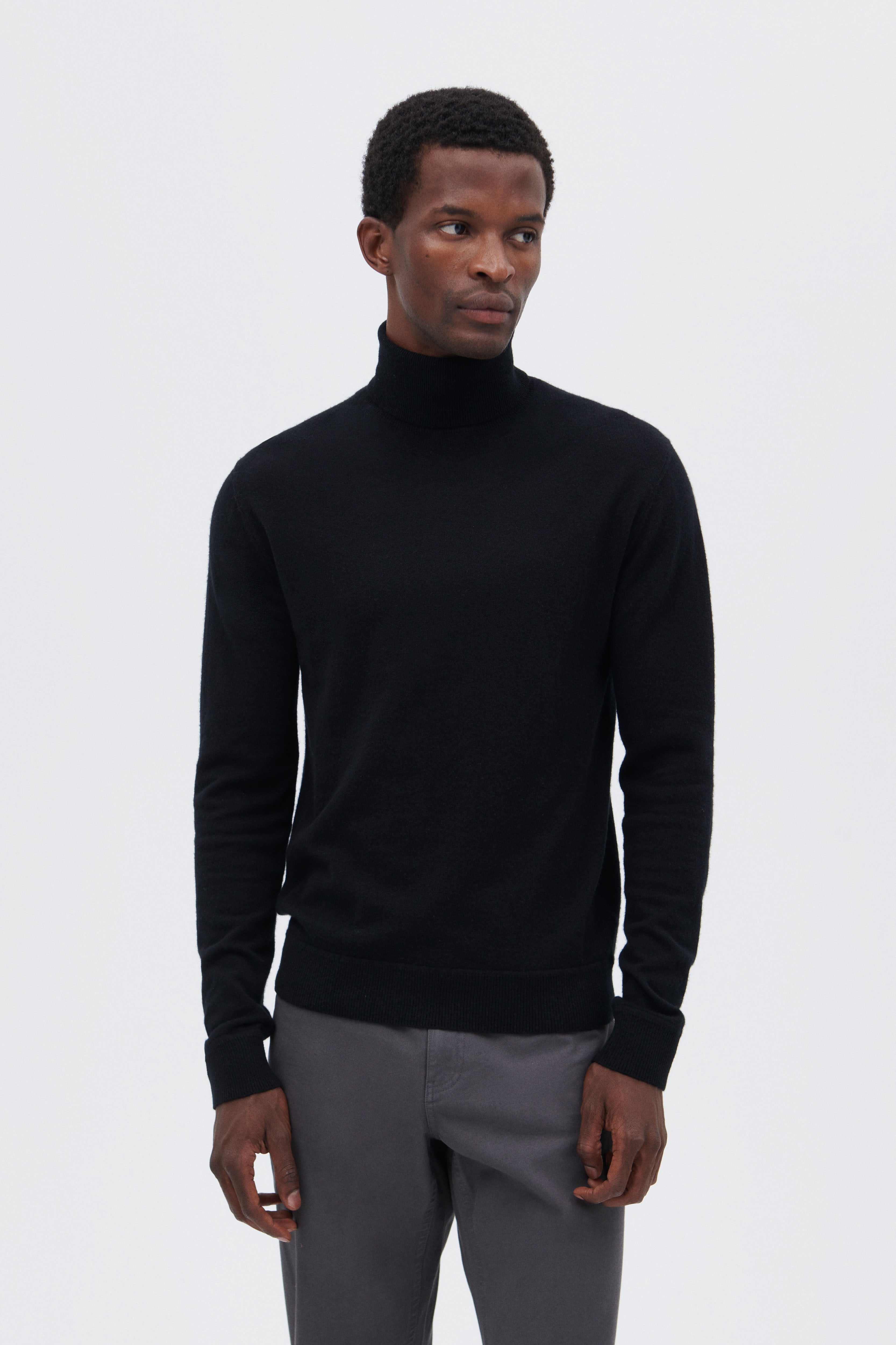 Cashmere Roll Neck Sweater