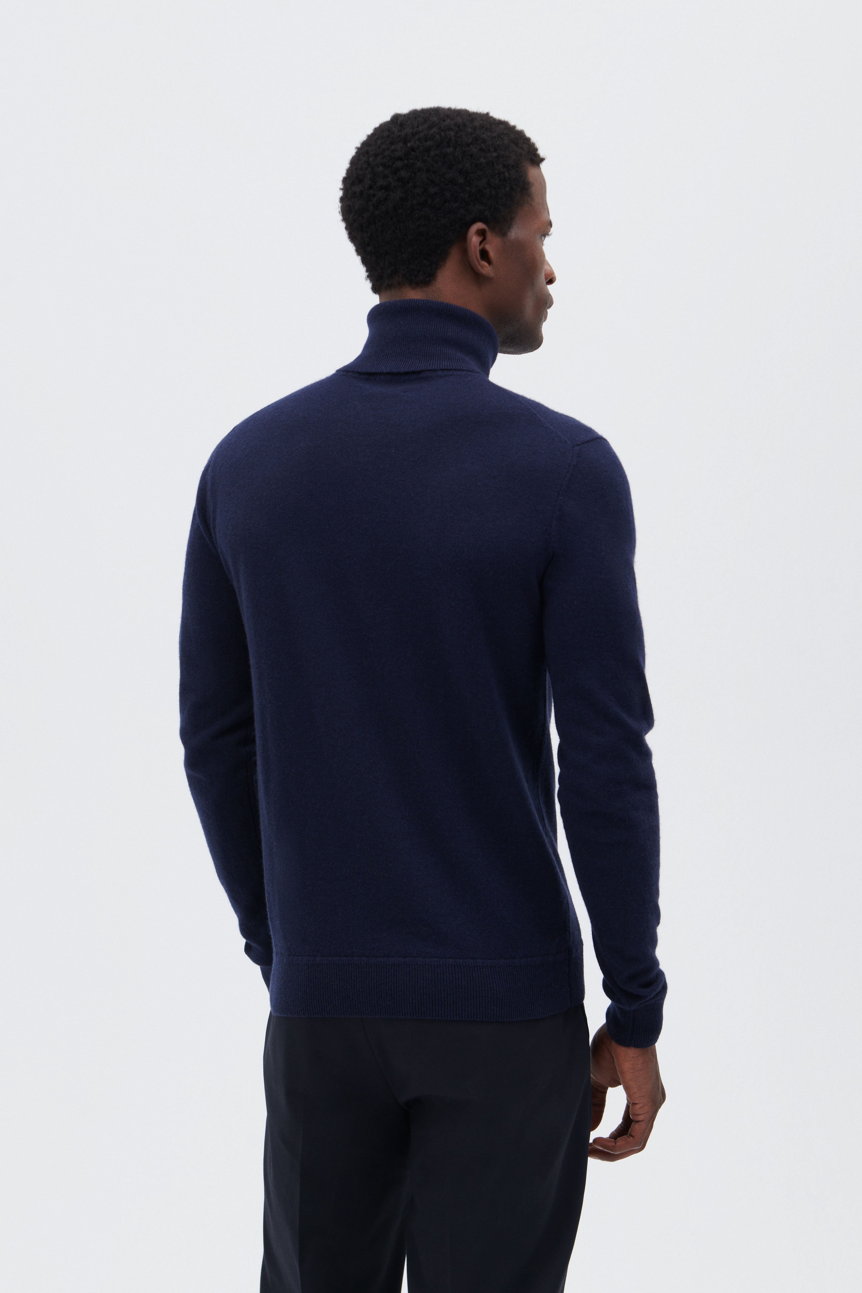 Cashmere Rollkragen-Pullover