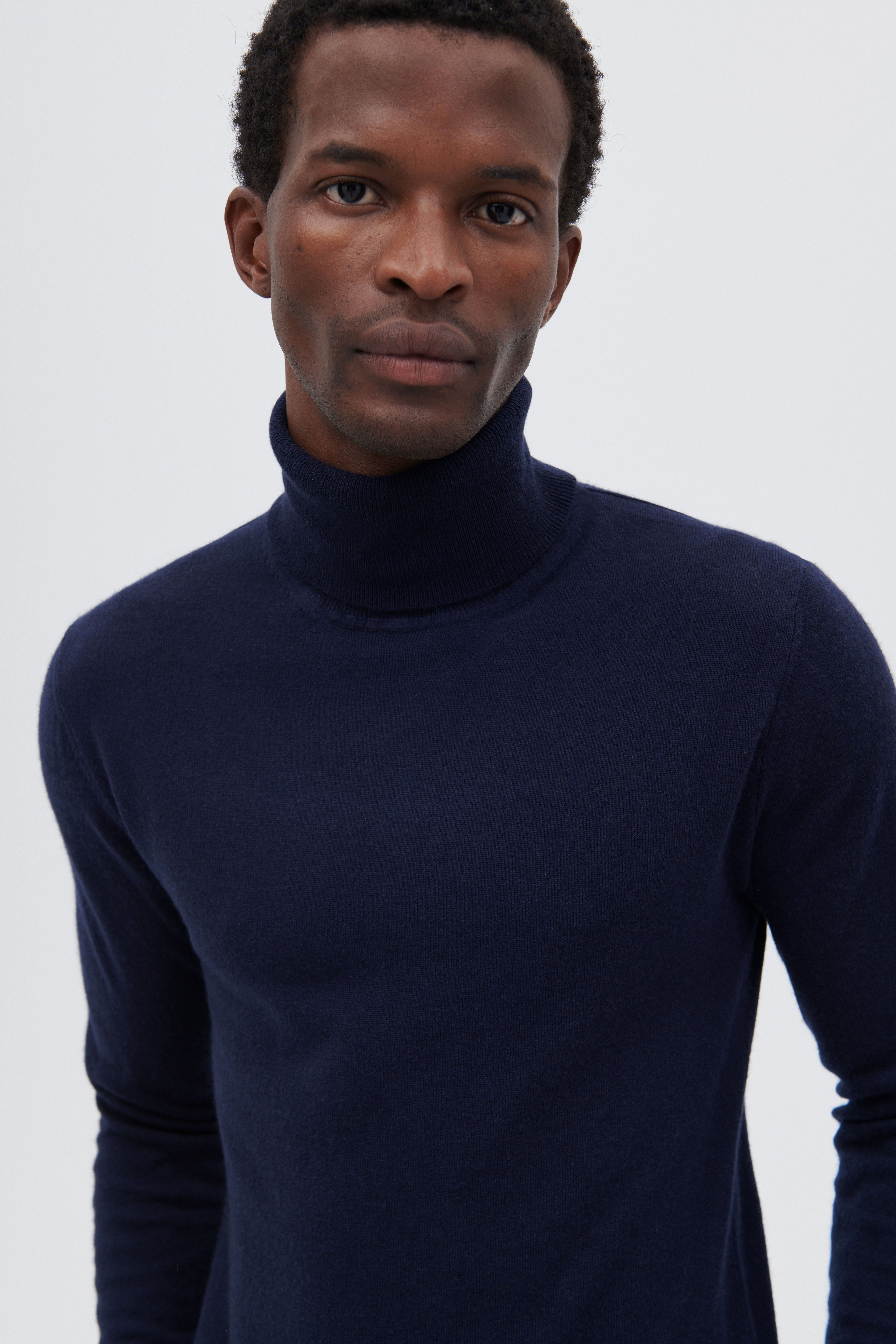 Cashmere Roll Neck Sweater